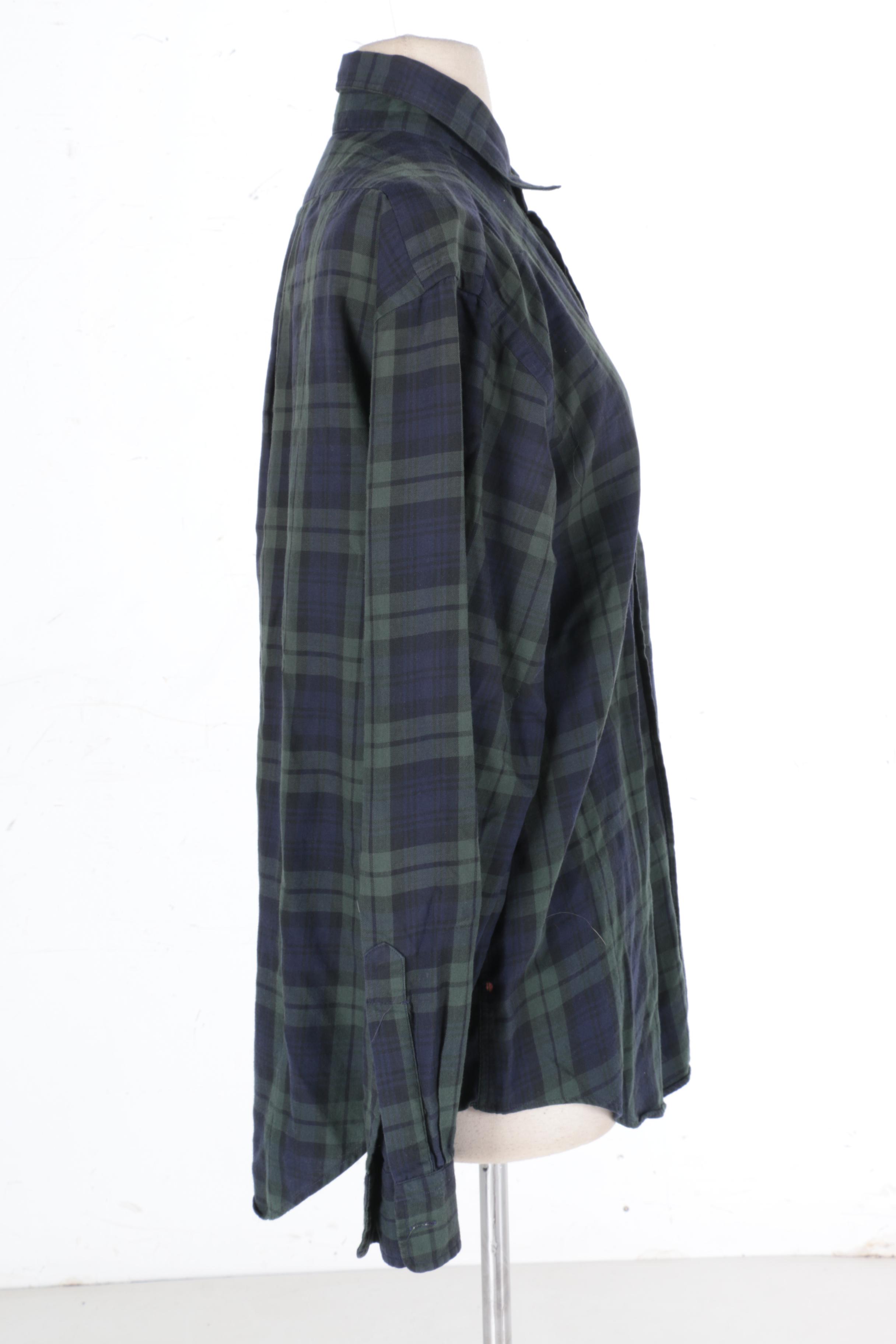 Men's Burberry Plaid Shirt