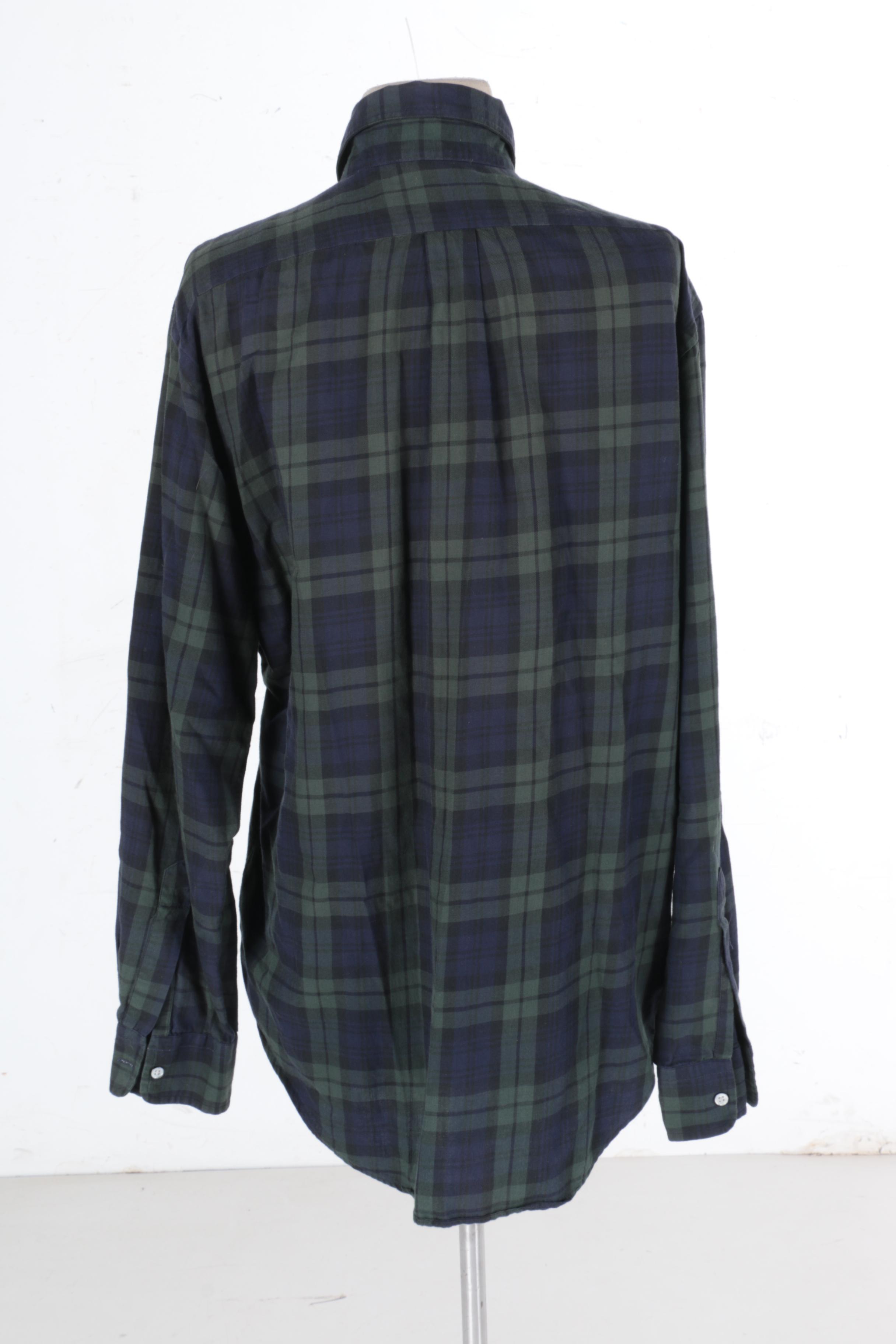 Men's Burberry Plaid Shirt