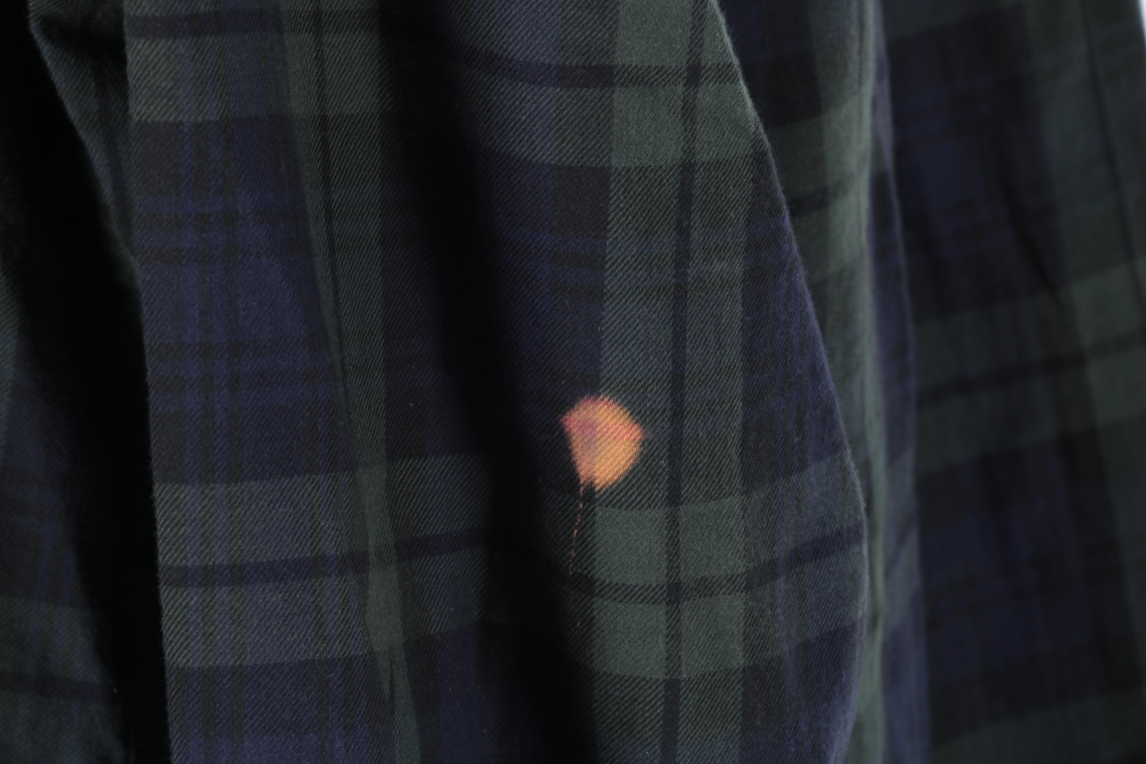 Men's Burberry Plaid Shirt