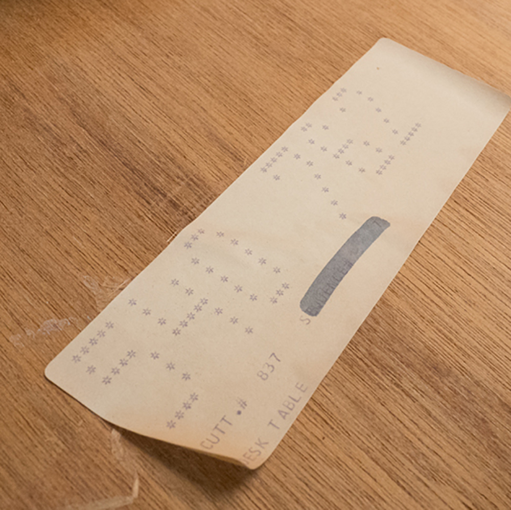 Raymond Sabota Designed Writing Desk