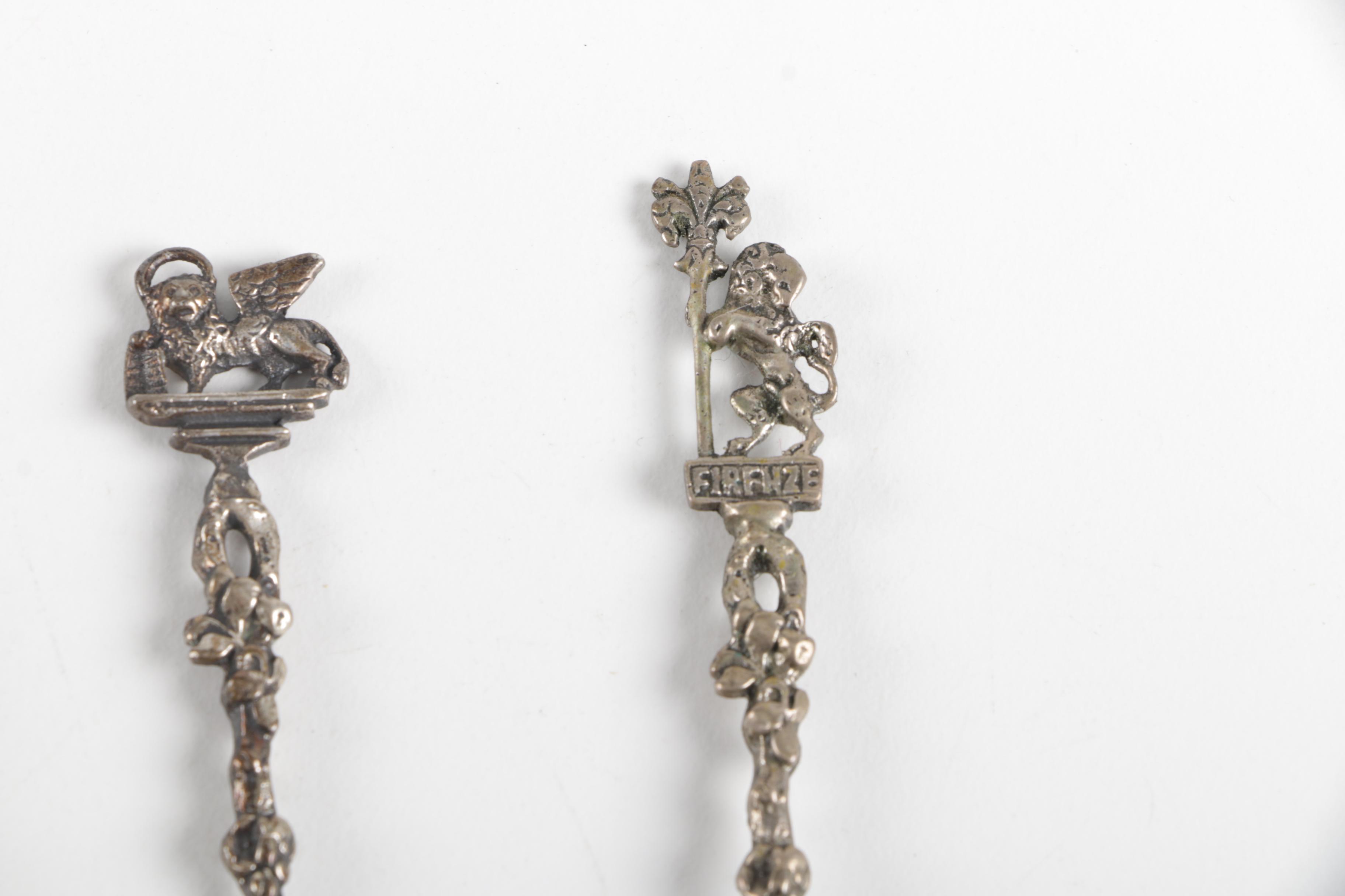 Italian 800 Silver Iced Tea Spoons