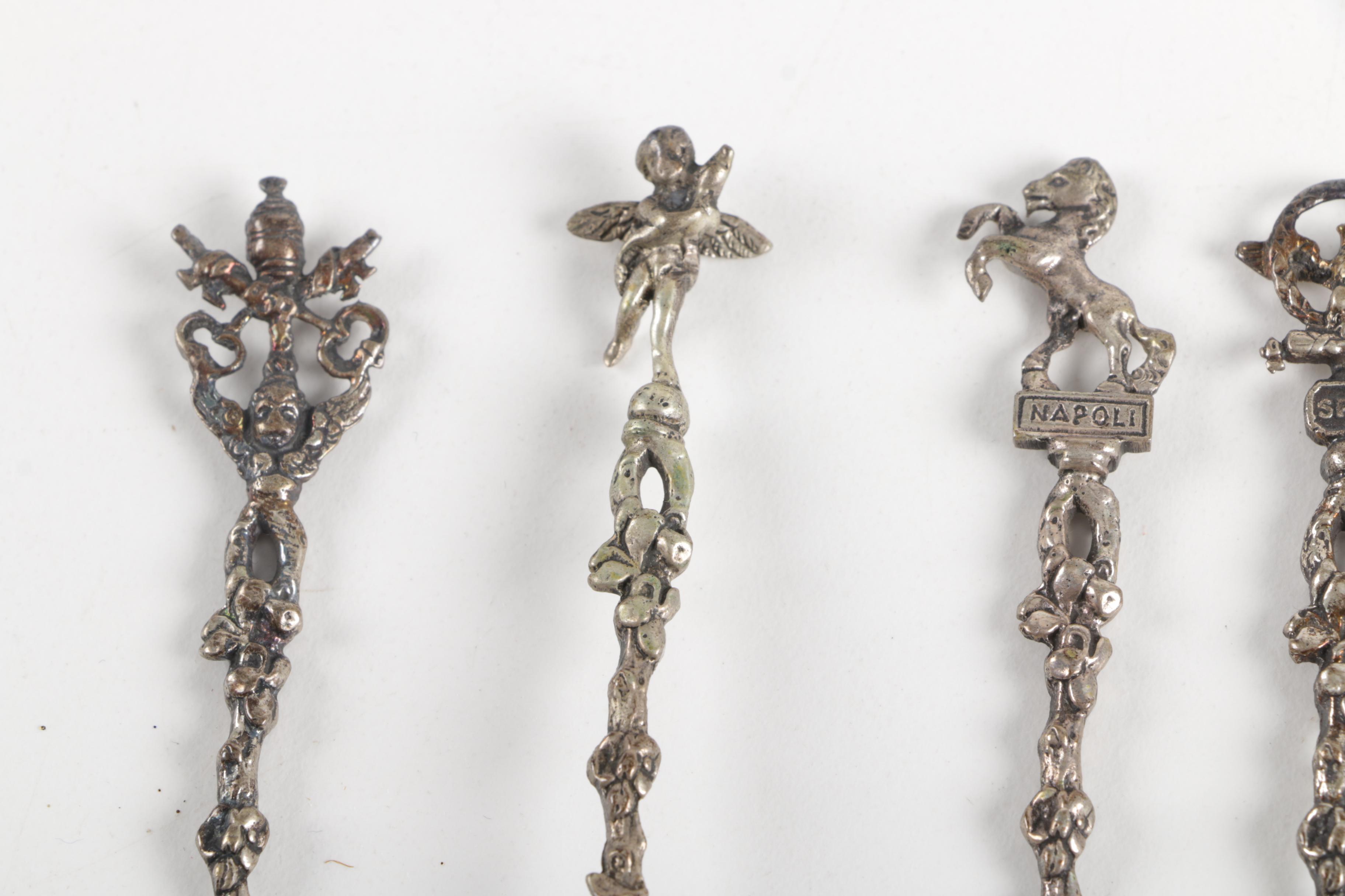 Italian 800 Silver Iced Tea Spoons