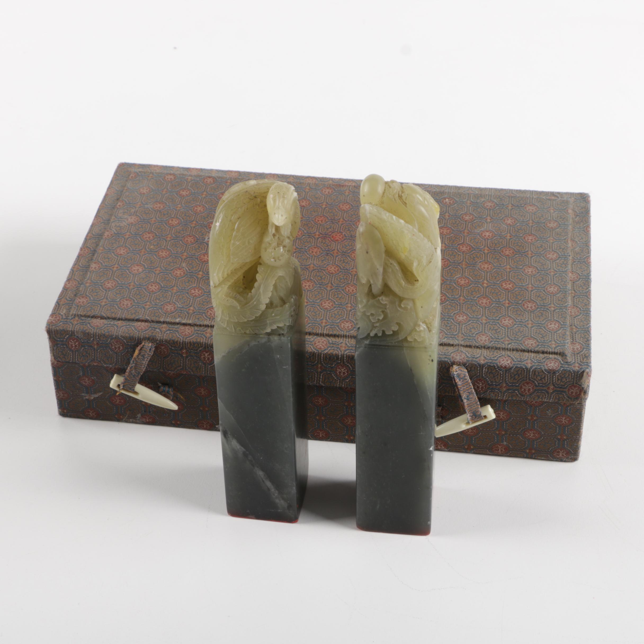 Carved Soapstone Chops