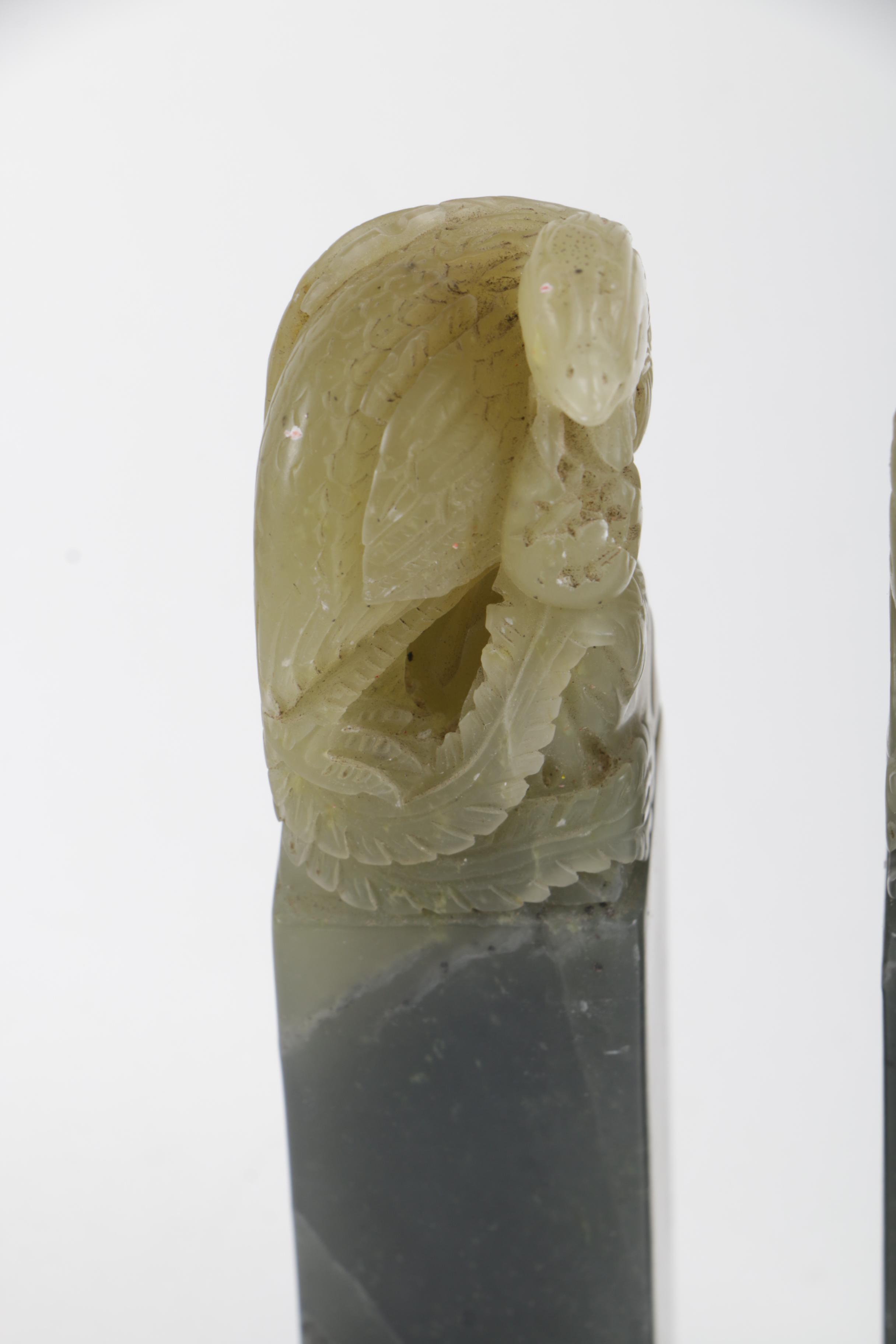 Carved Soapstone Chops