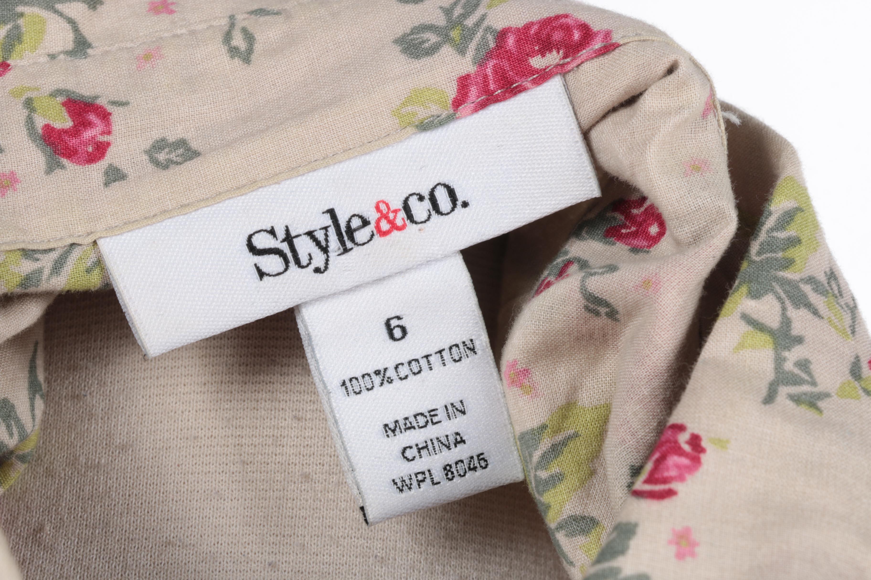 Style & Co.Women's Shirt and Jacket