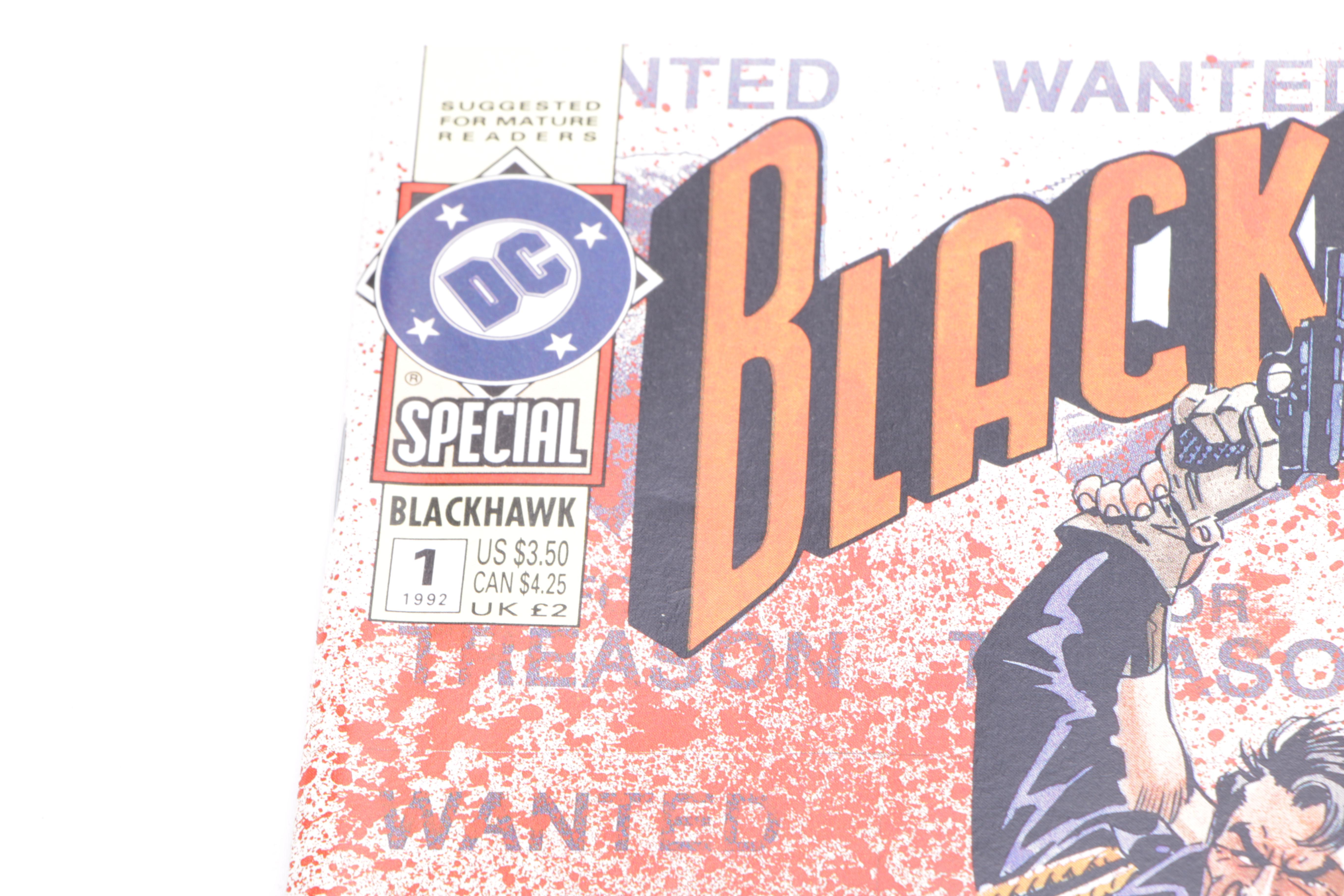 "Blackhawk" "'Mazing Man"and Other Modern Age DC Comics