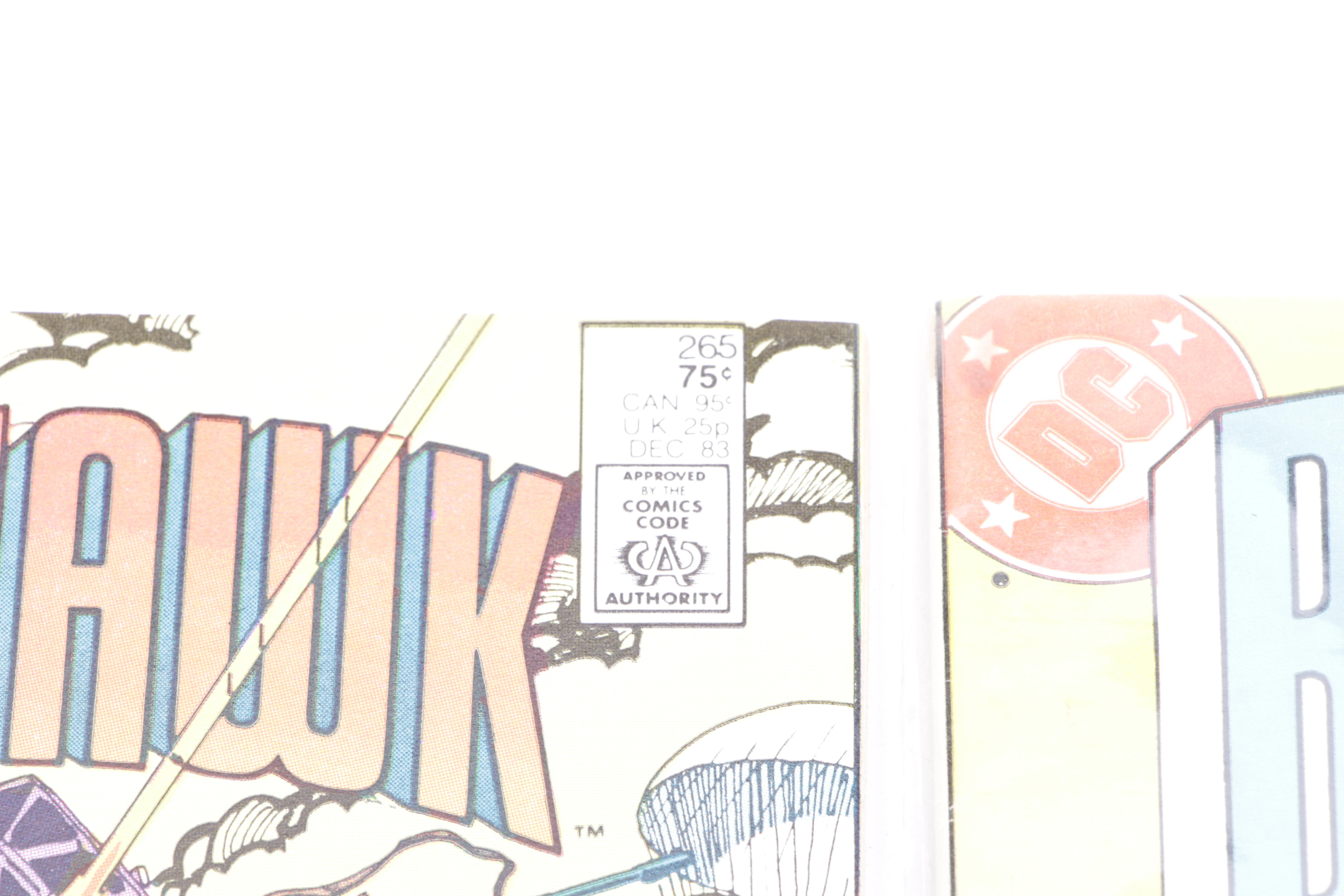 "Blackhawk" "'Mazing Man"and Other Modern Age DC Comics