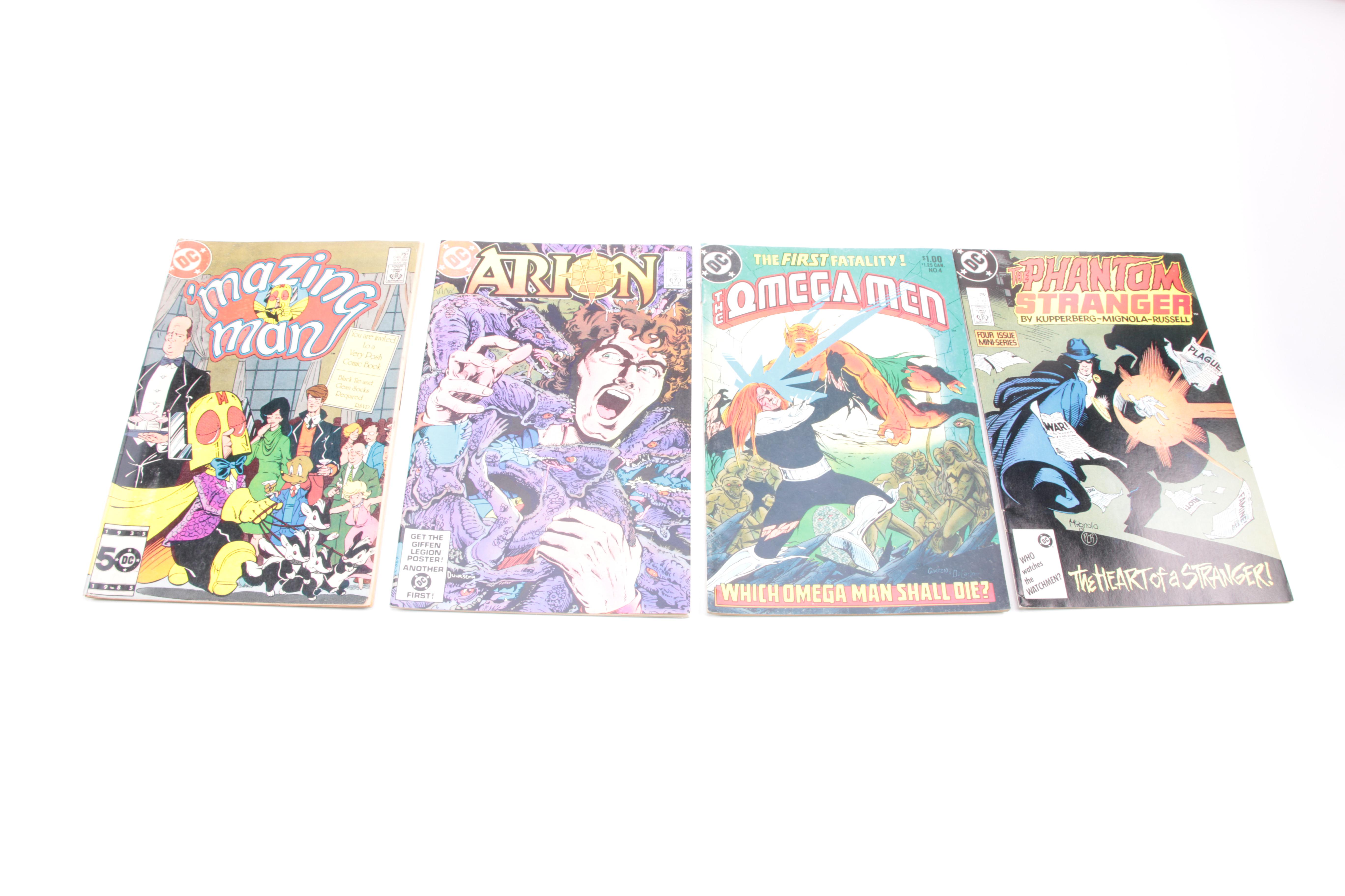 "Blackhawk" "'Mazing Man"and Other Modern Age DC Comics