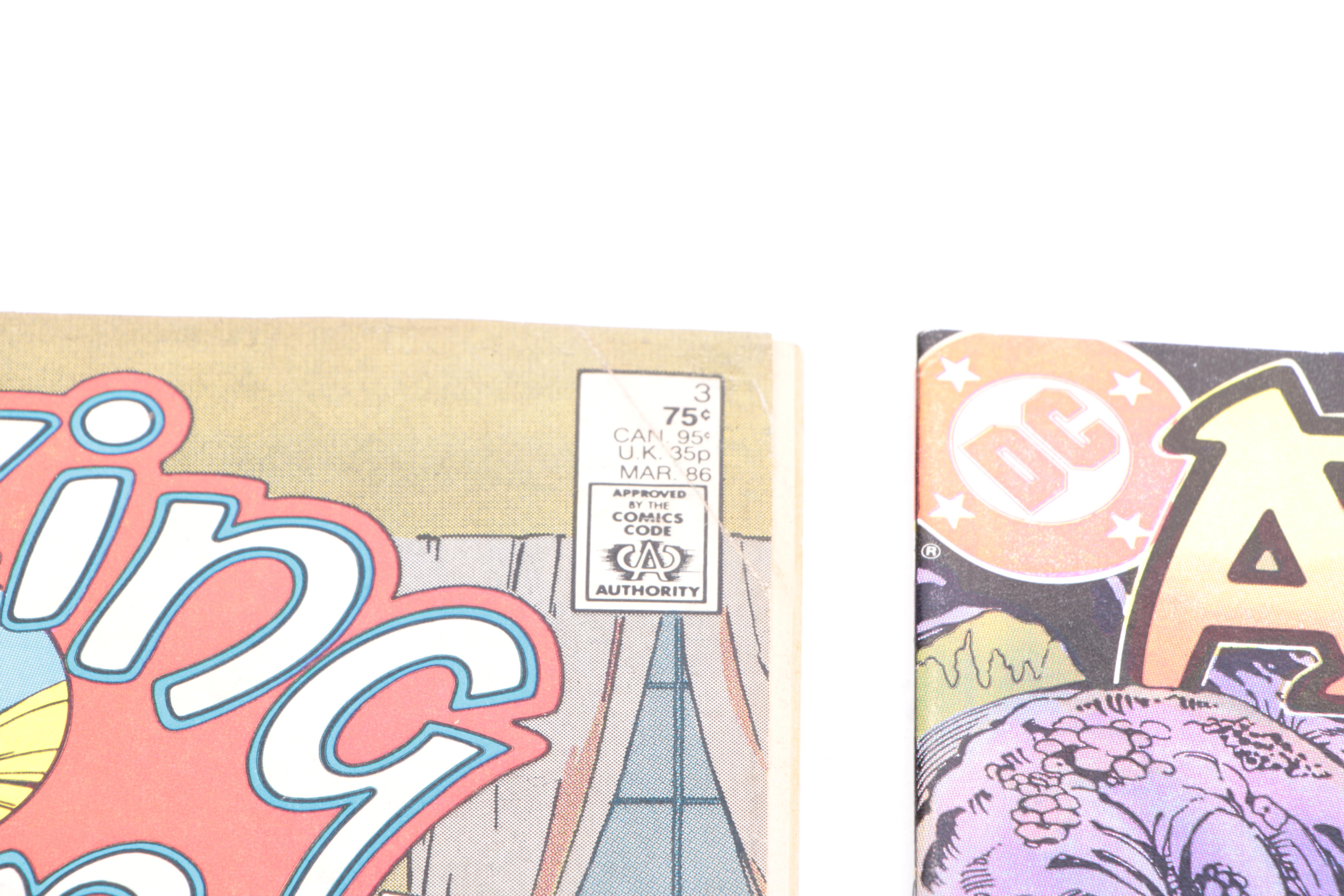 "Blackhawk" "'Mazing Man"and Other Modern Age DC Comics