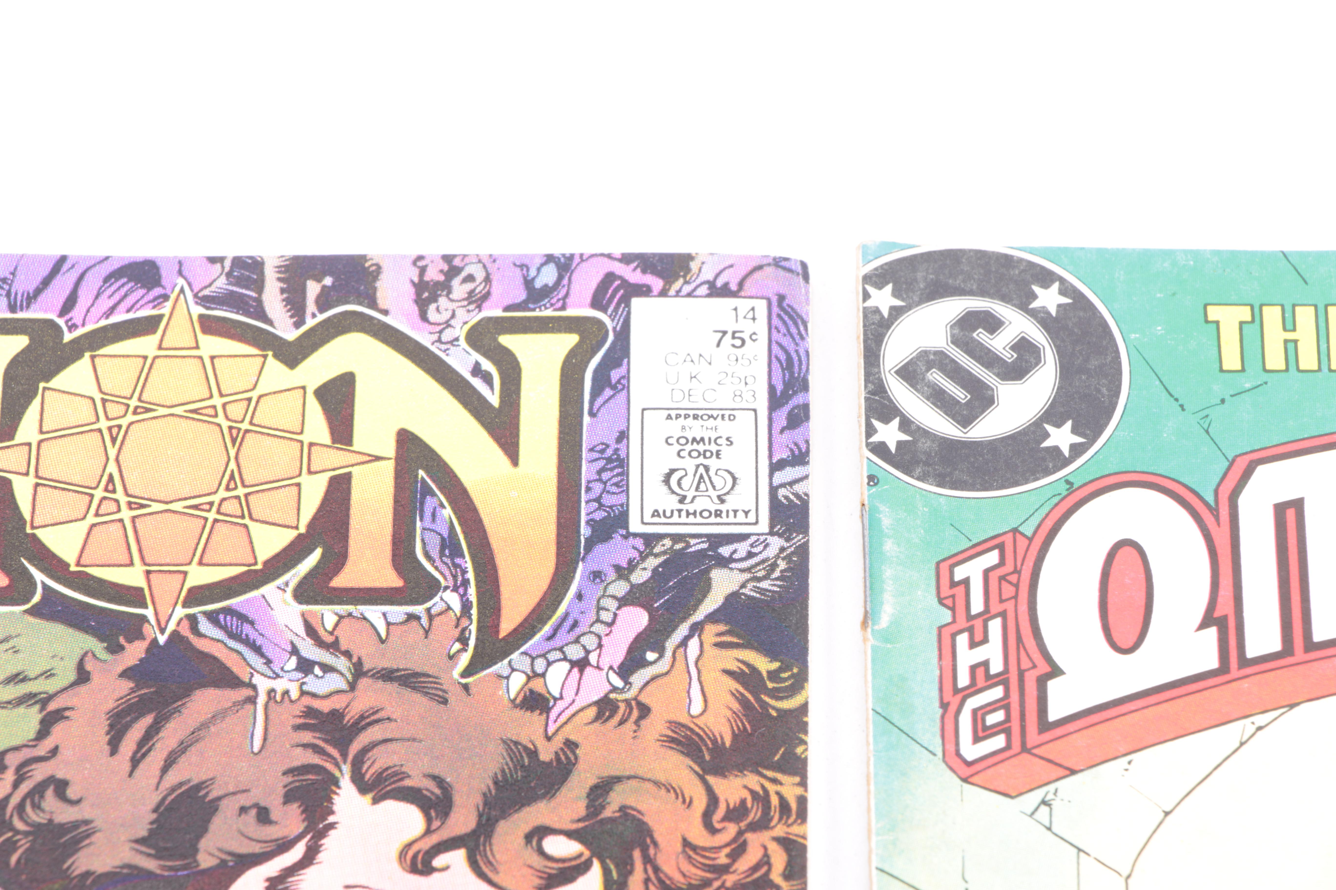 "Blackhawk" "'Mazing Man"and Other Modern Age DC Comics