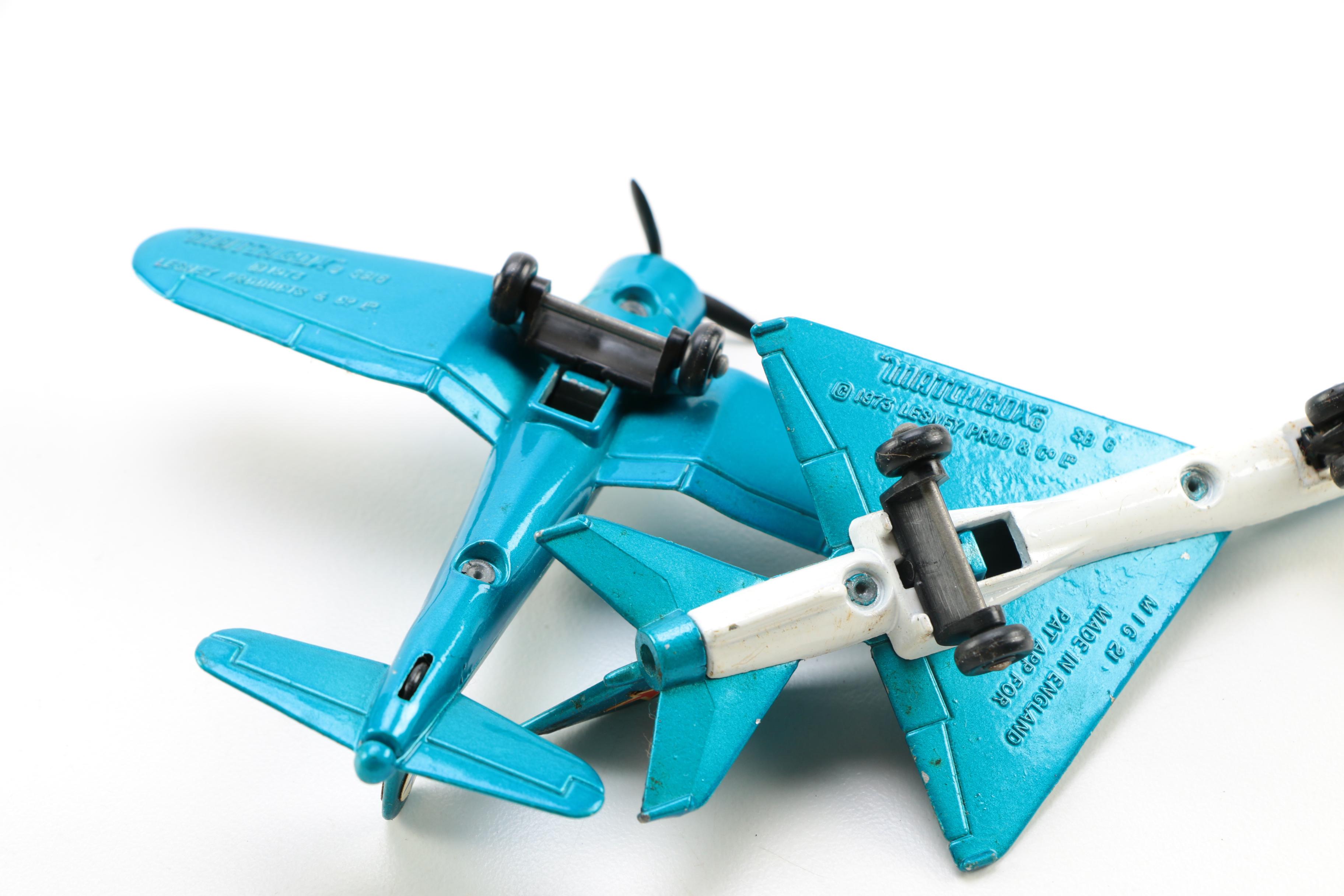 1970s Matchbox Die-Cast Planes