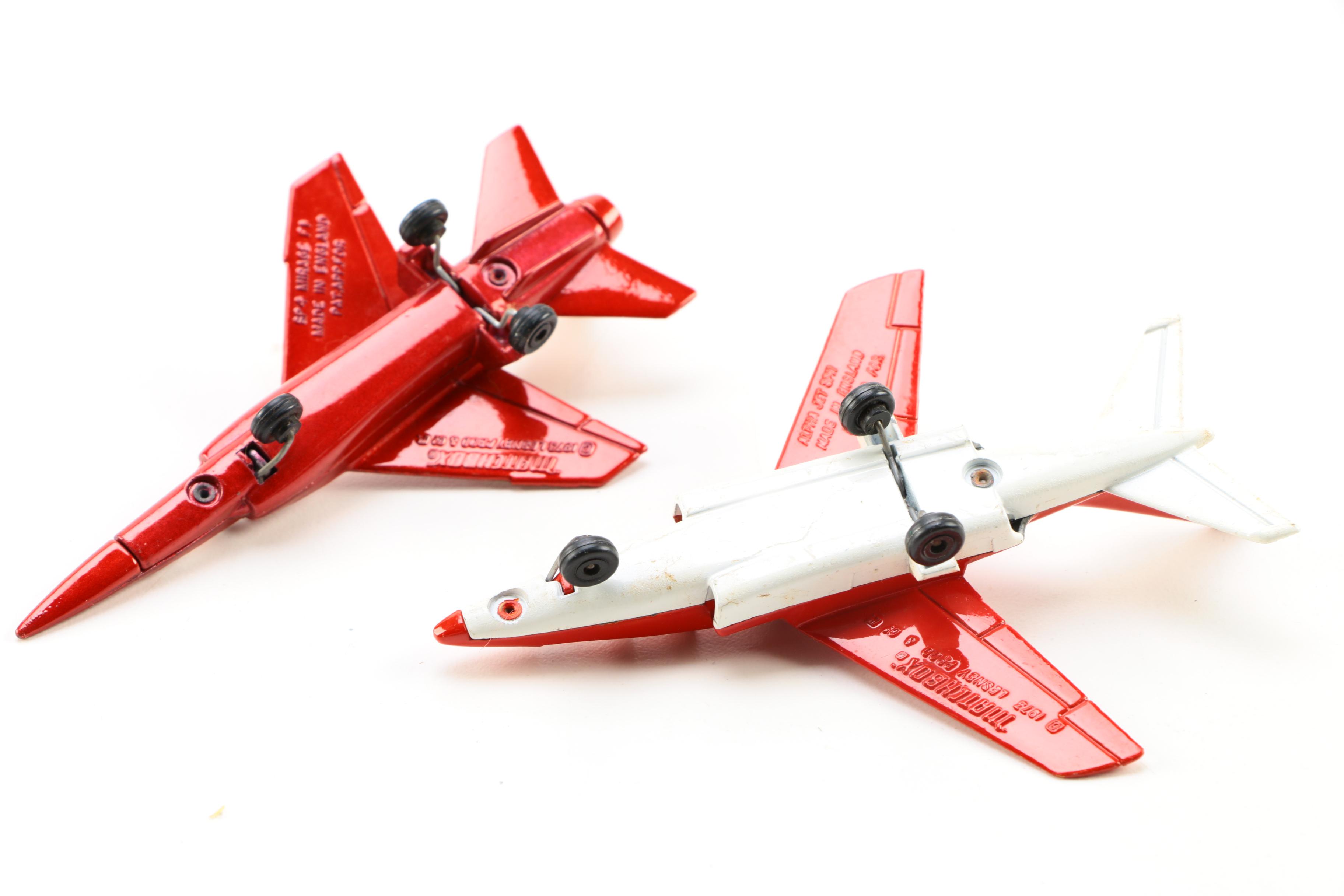 1970s Matchbox Die-Cast Planes