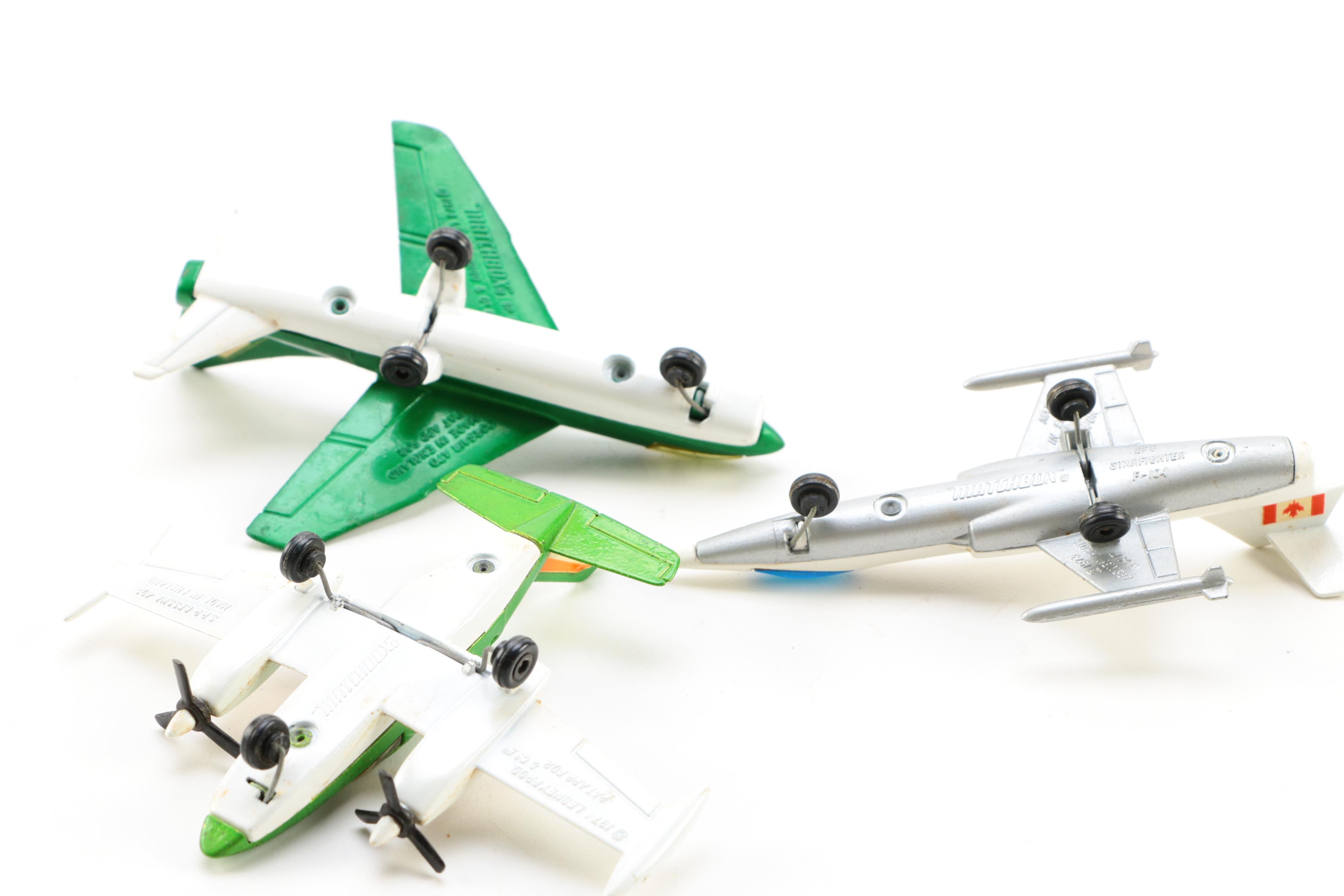 1970s Matchbox Die-Cast Planes