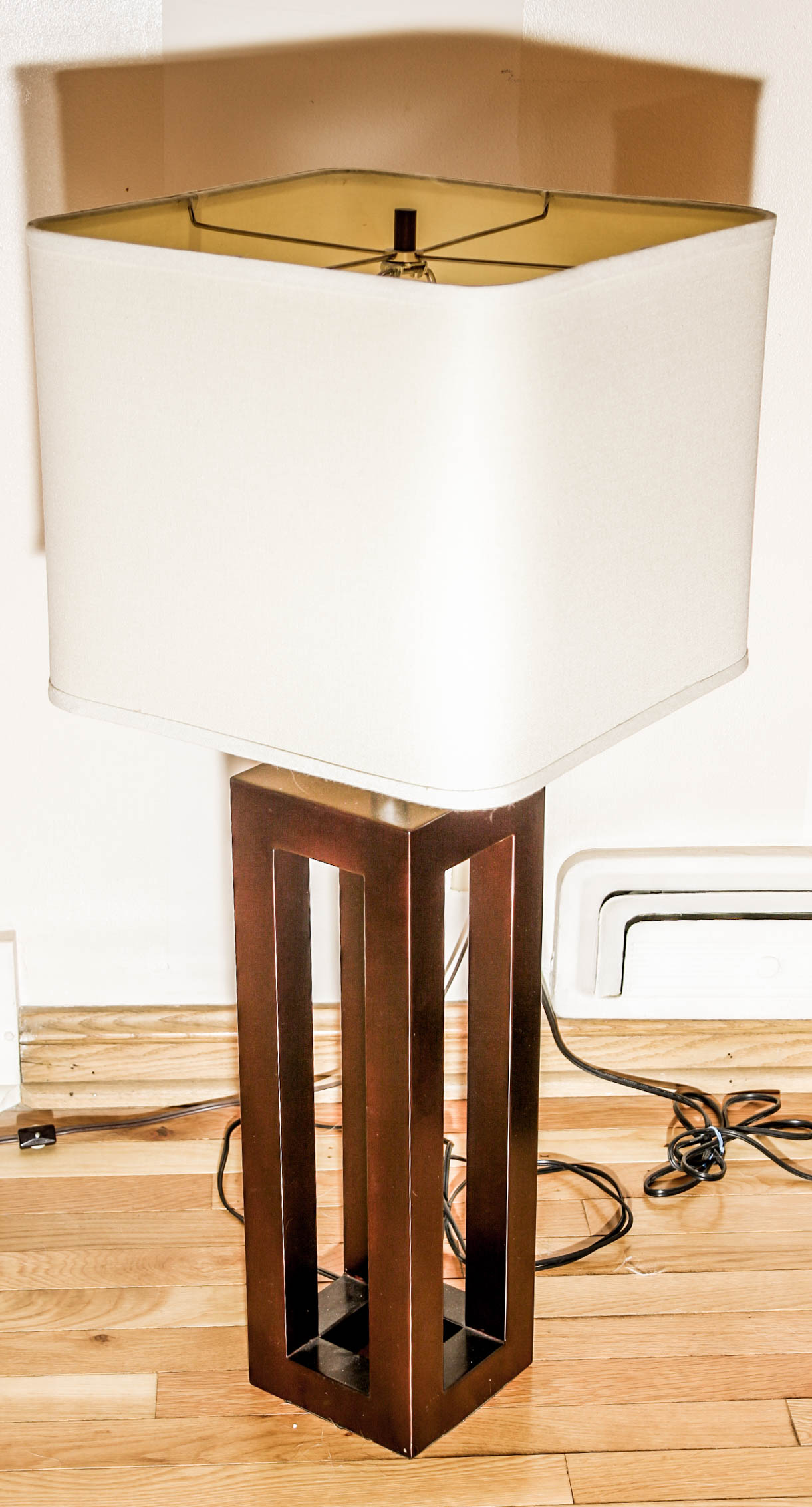 Coordinating Contemporary  Floor and Table Lamps