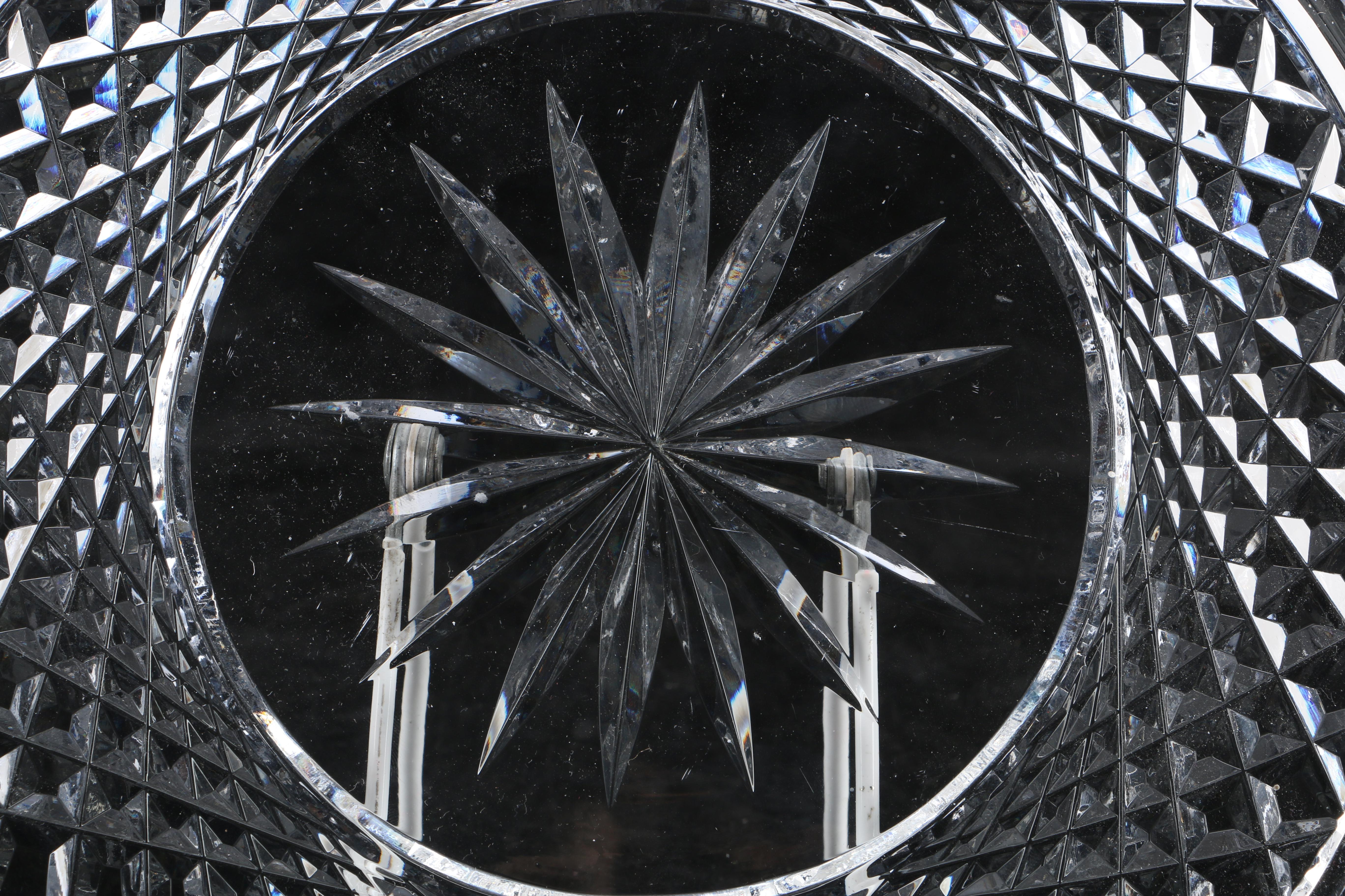 Waterford Crystal Design Studio "Ormonde" Footed Centerpiece and Cake Plate