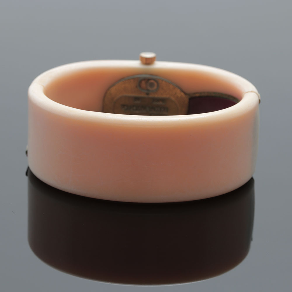 Vintage Dior Bulova Two-Tone Bangle Watch