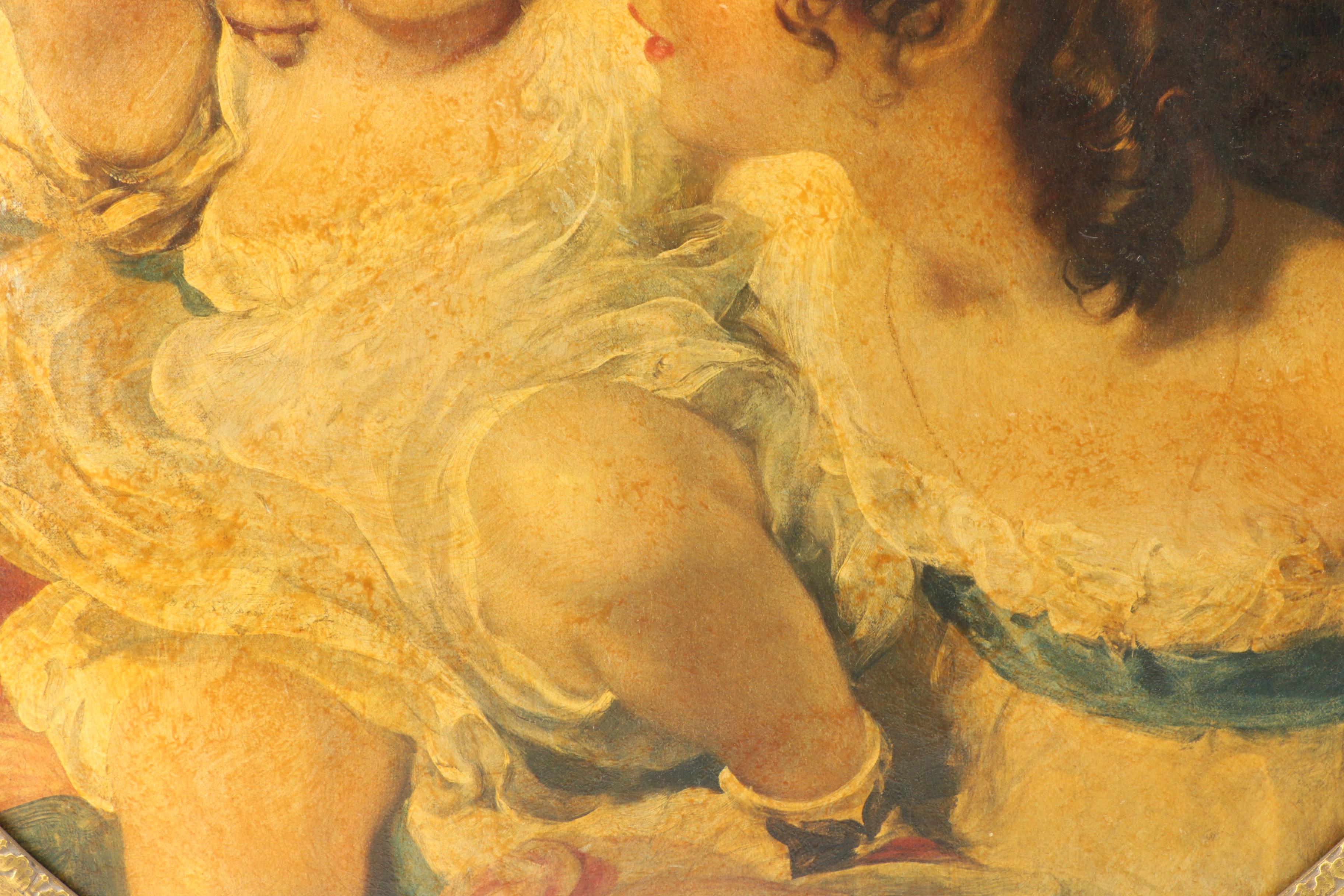 Lithograph After Sir Thomas Lawrence's Painting "The Calmady Children"