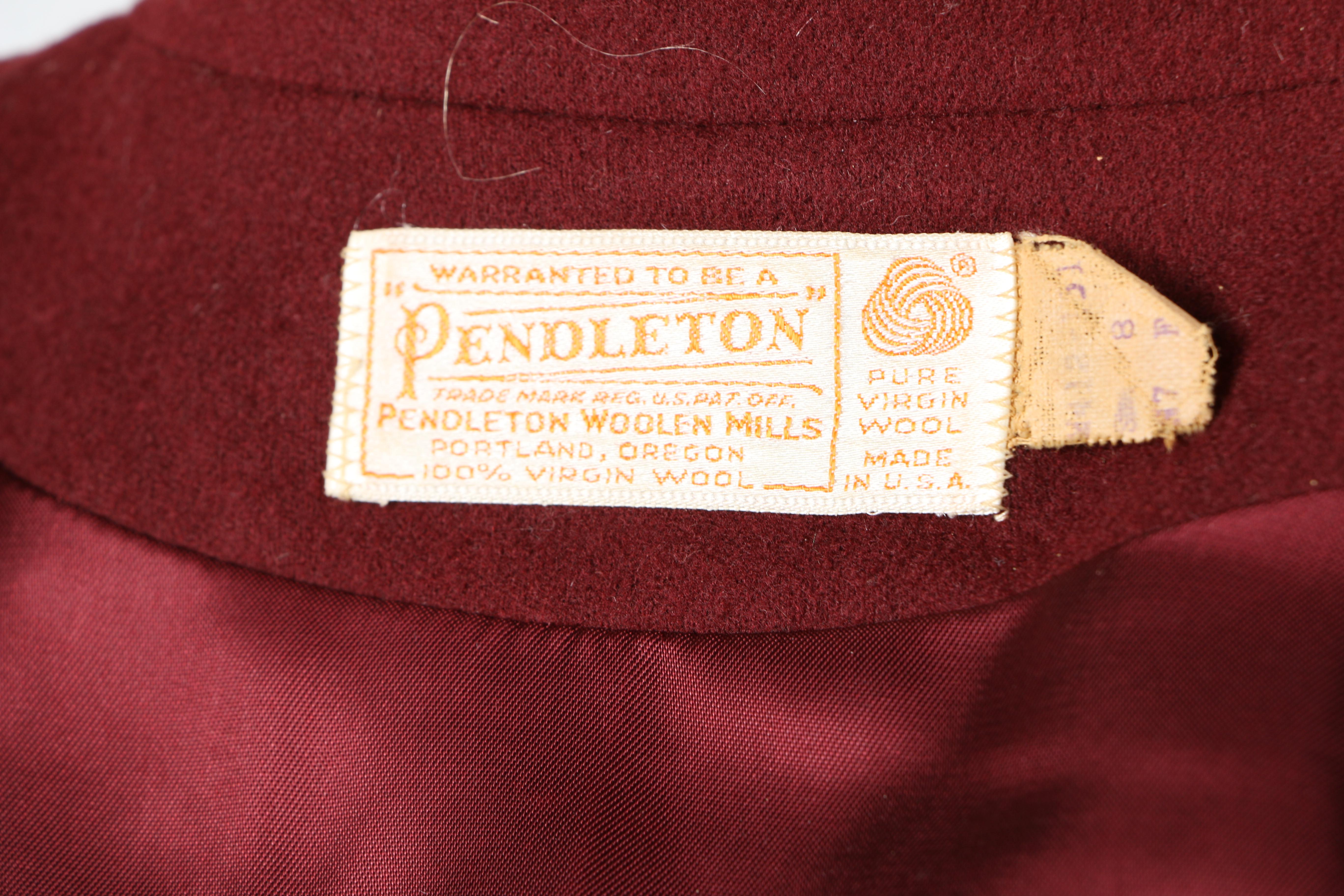 Wool Pendleton Jackets Including Tartan