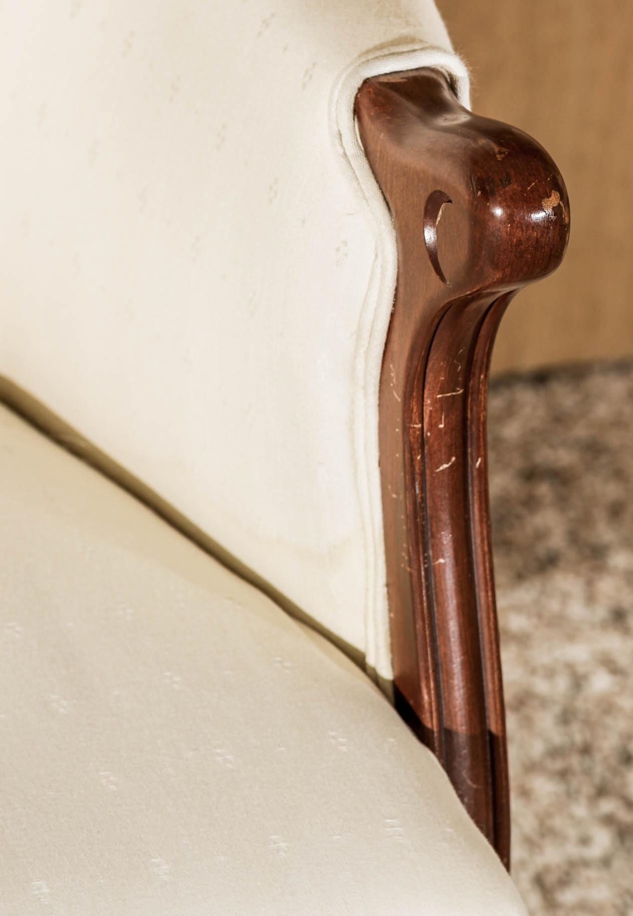 Button-Tufted Armchair