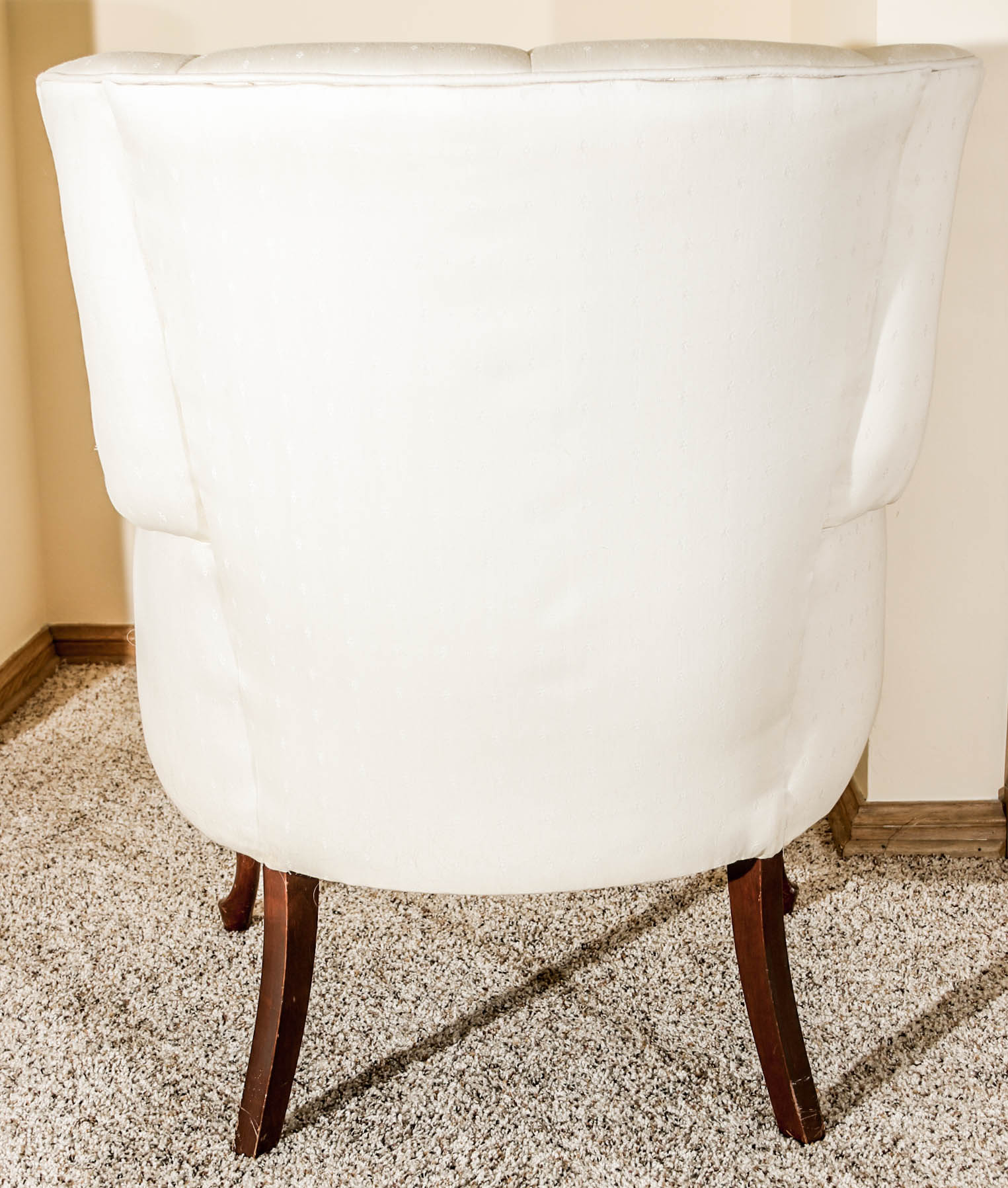Button-Tufted Armchair