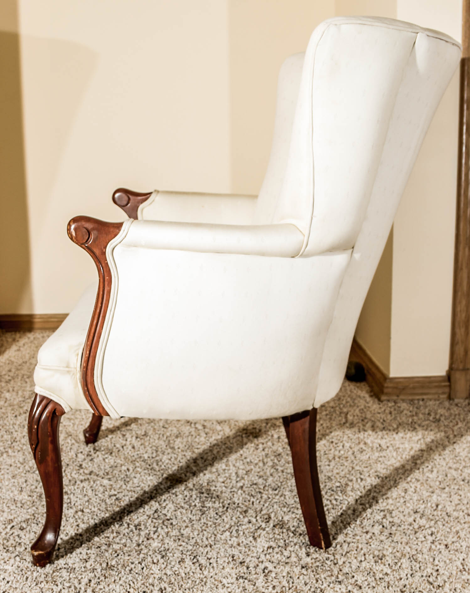Button-Tufted Armchair