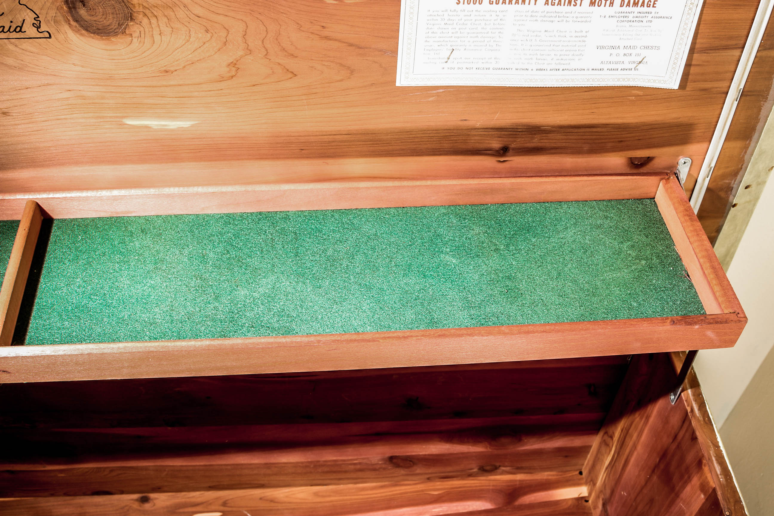 Vintage Virginia Maid Cedar Chest