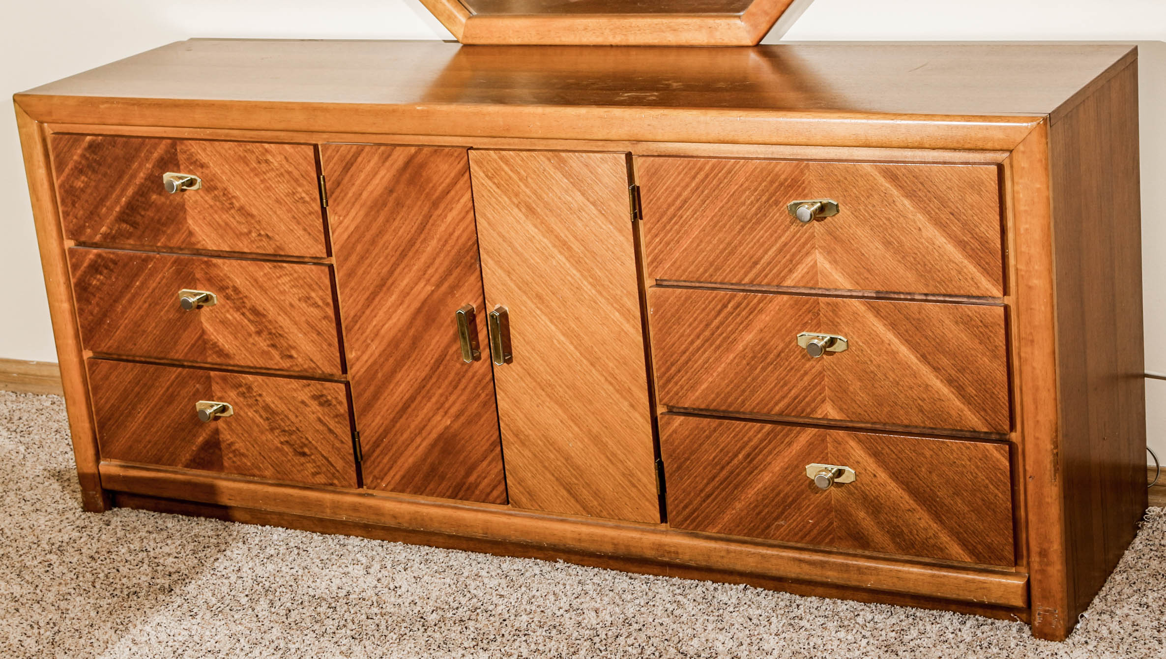 Vintage Deco Revival Style Dresser and Wall Bed by Lenoir House