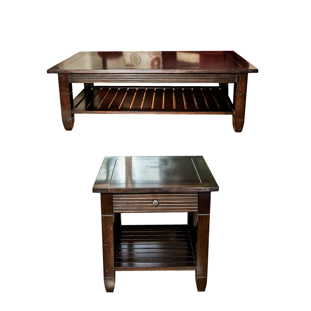 Ligna Furniture Matching Cocktail and End Tables