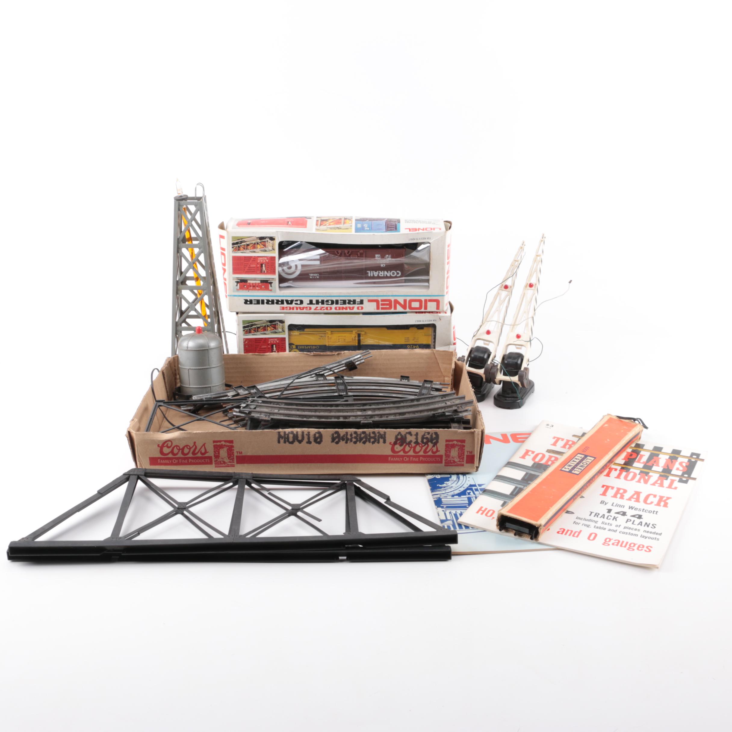 Lionel Train Cars with Accessories