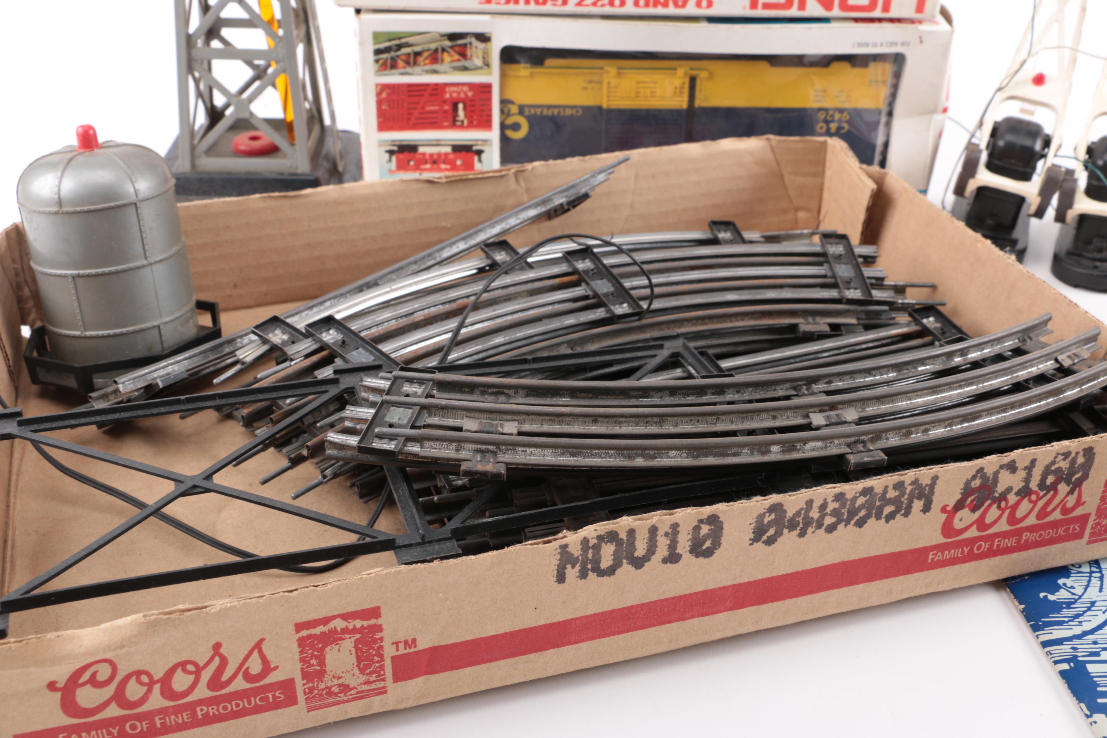 Lionel Train Cars with Accessories