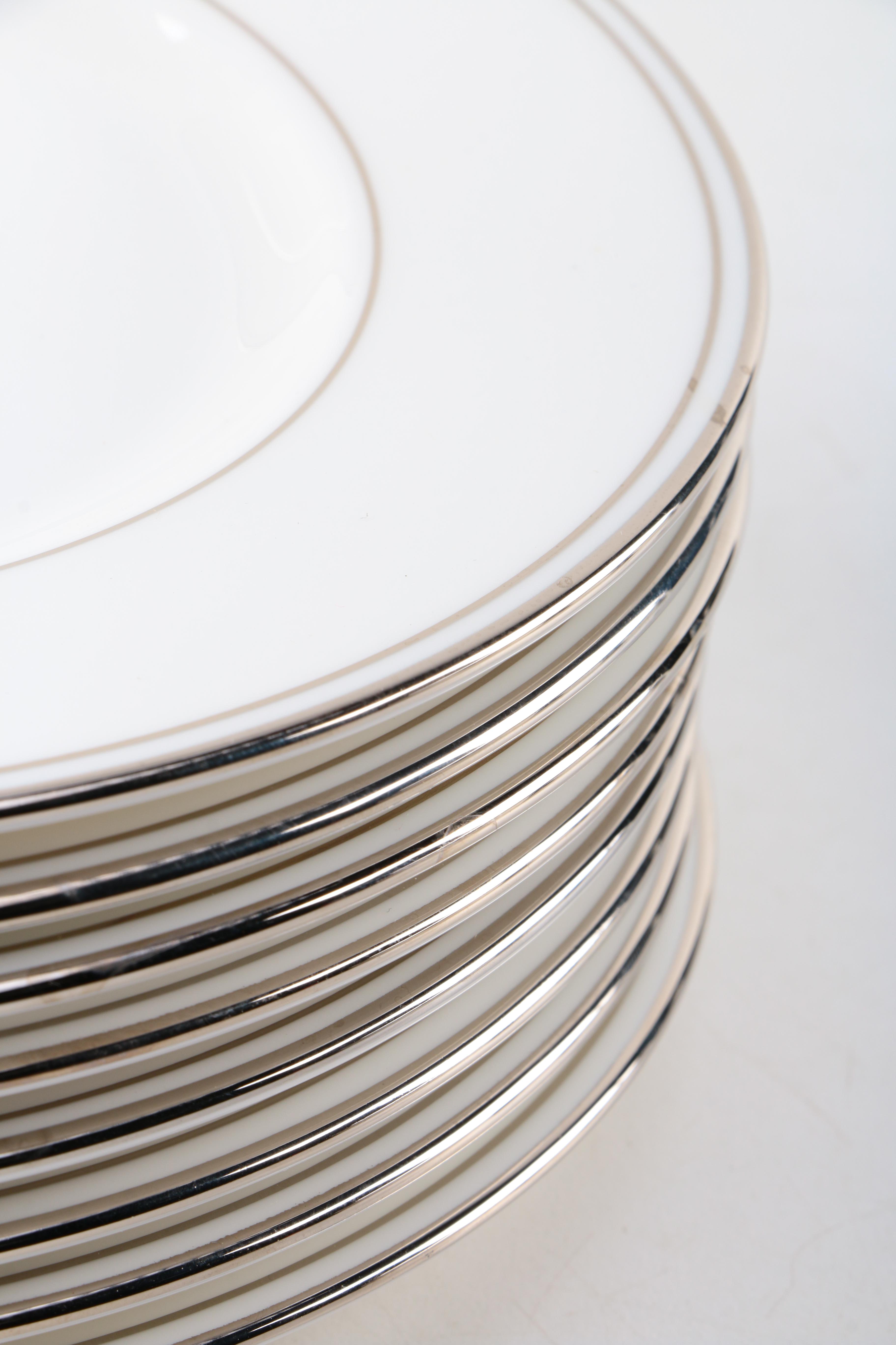 Lenox "Federal Platinum" Bone China Tableware