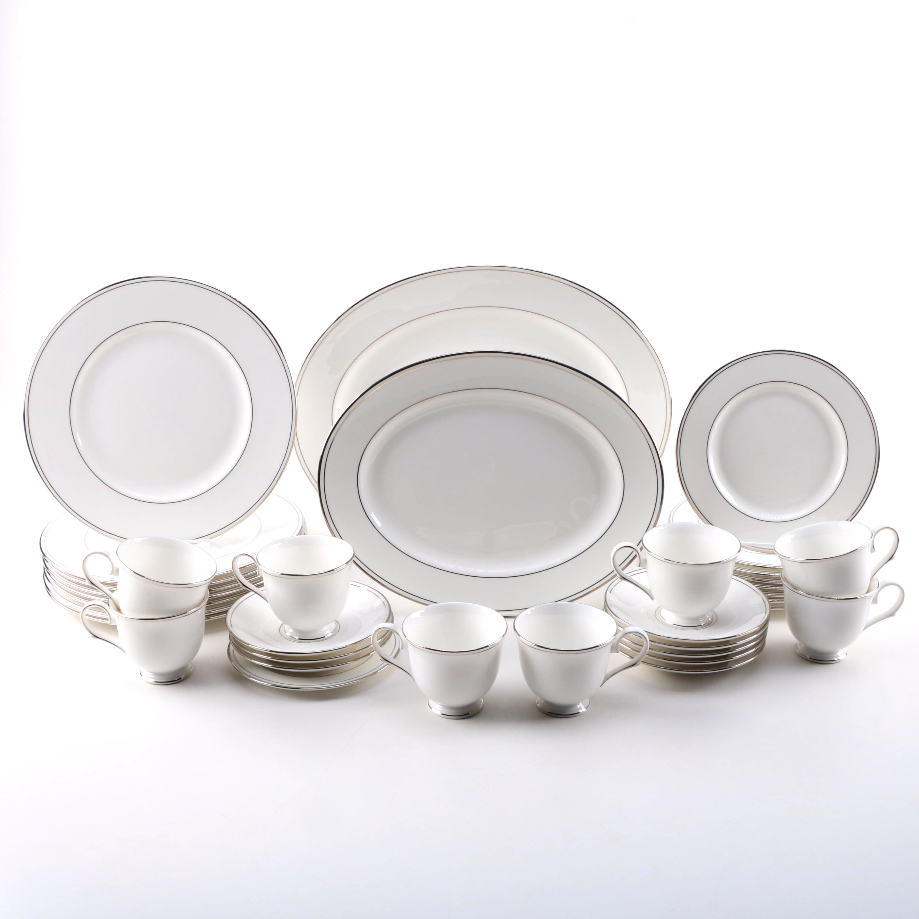 Lenox "Federal Platinum" Bone China Tableware