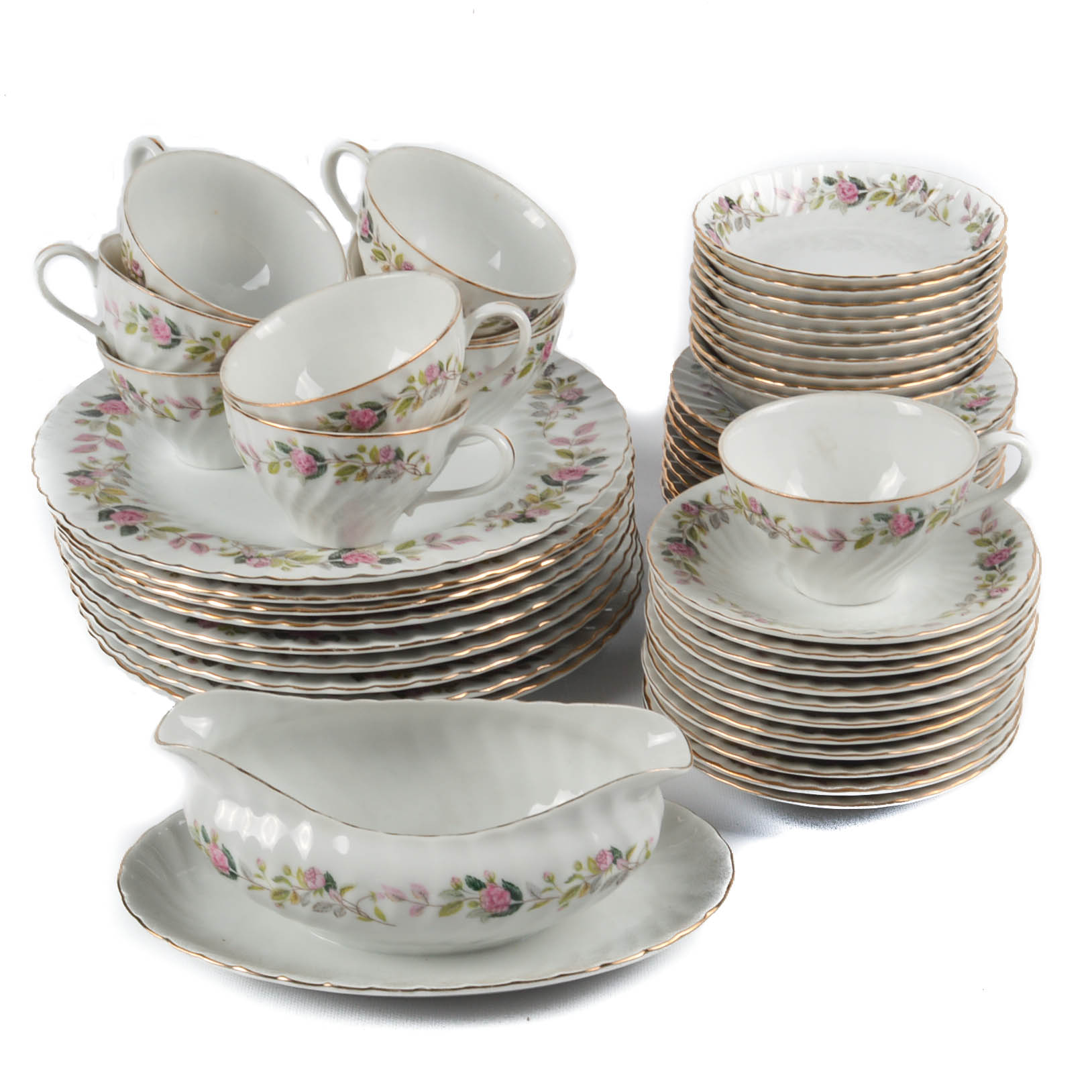 Creative "Regency Rose" Fine China