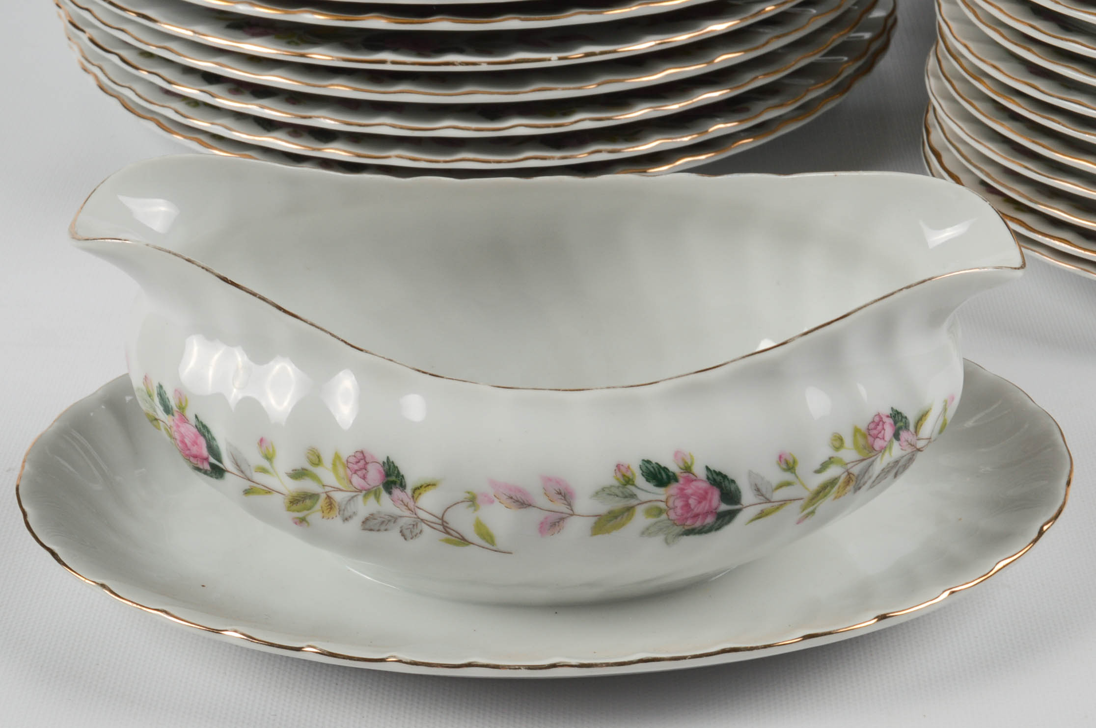Creative "Regency Rose" Fine China