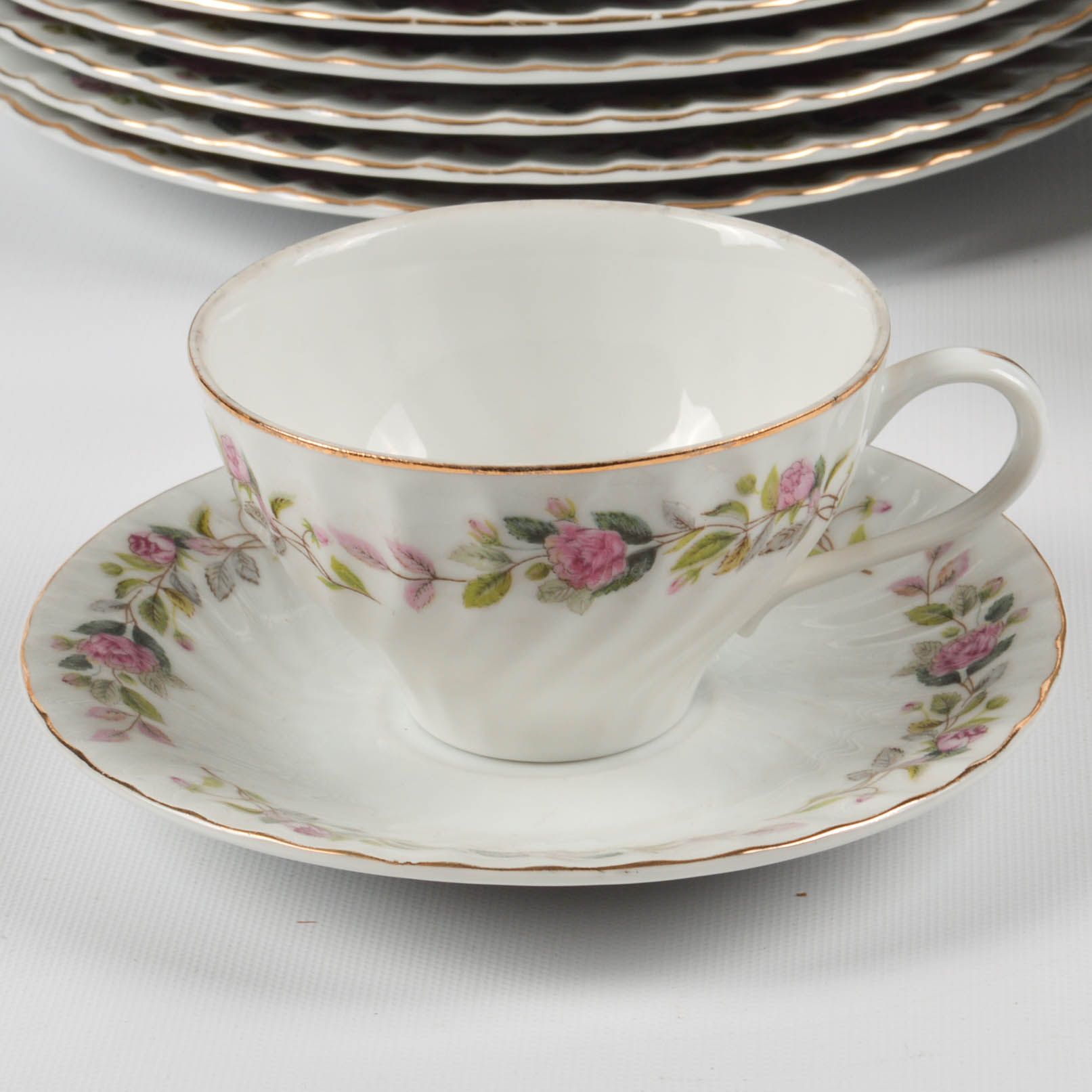 Creative "Regency Rose" Fine China