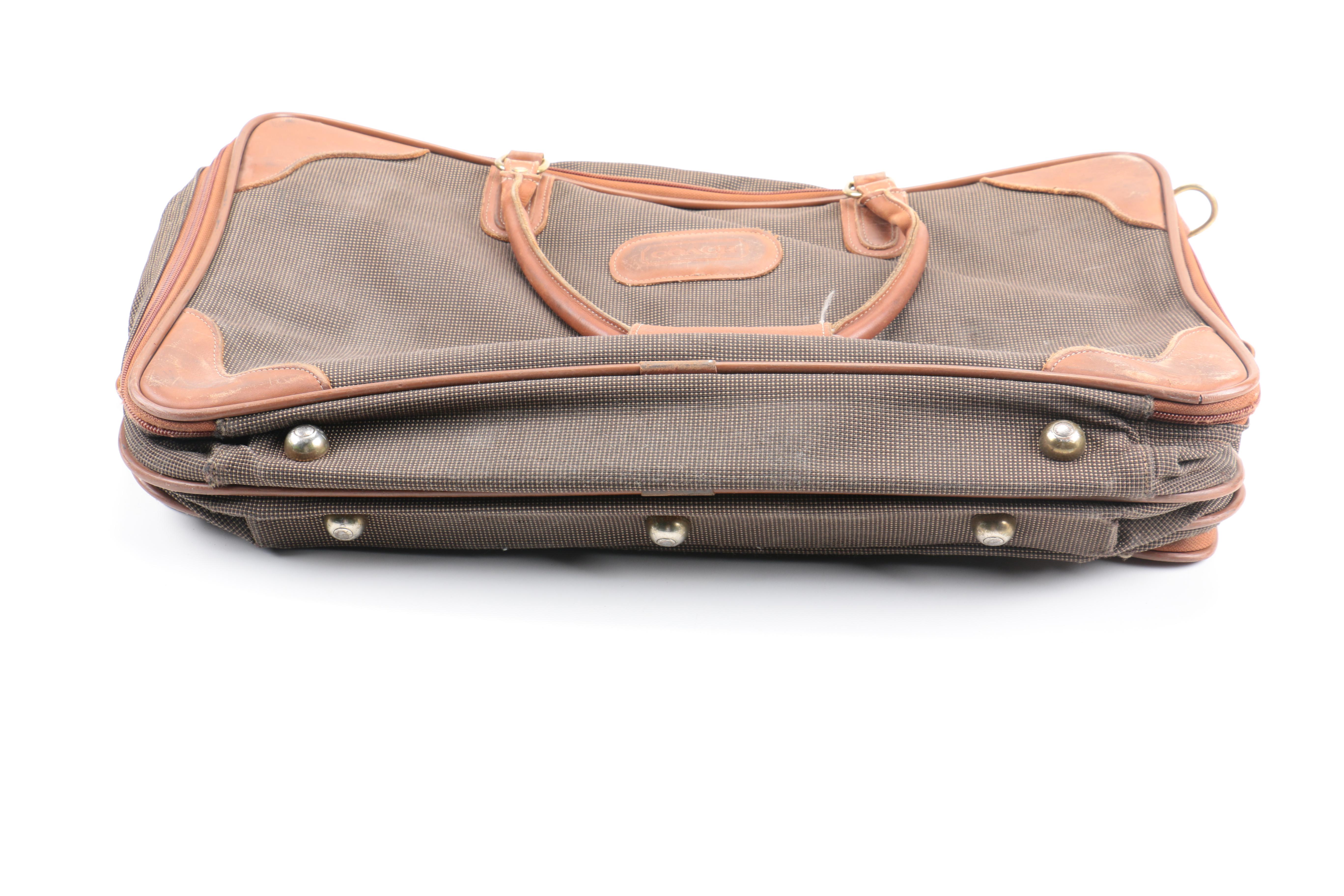 Vintage Coach Weekender Bag