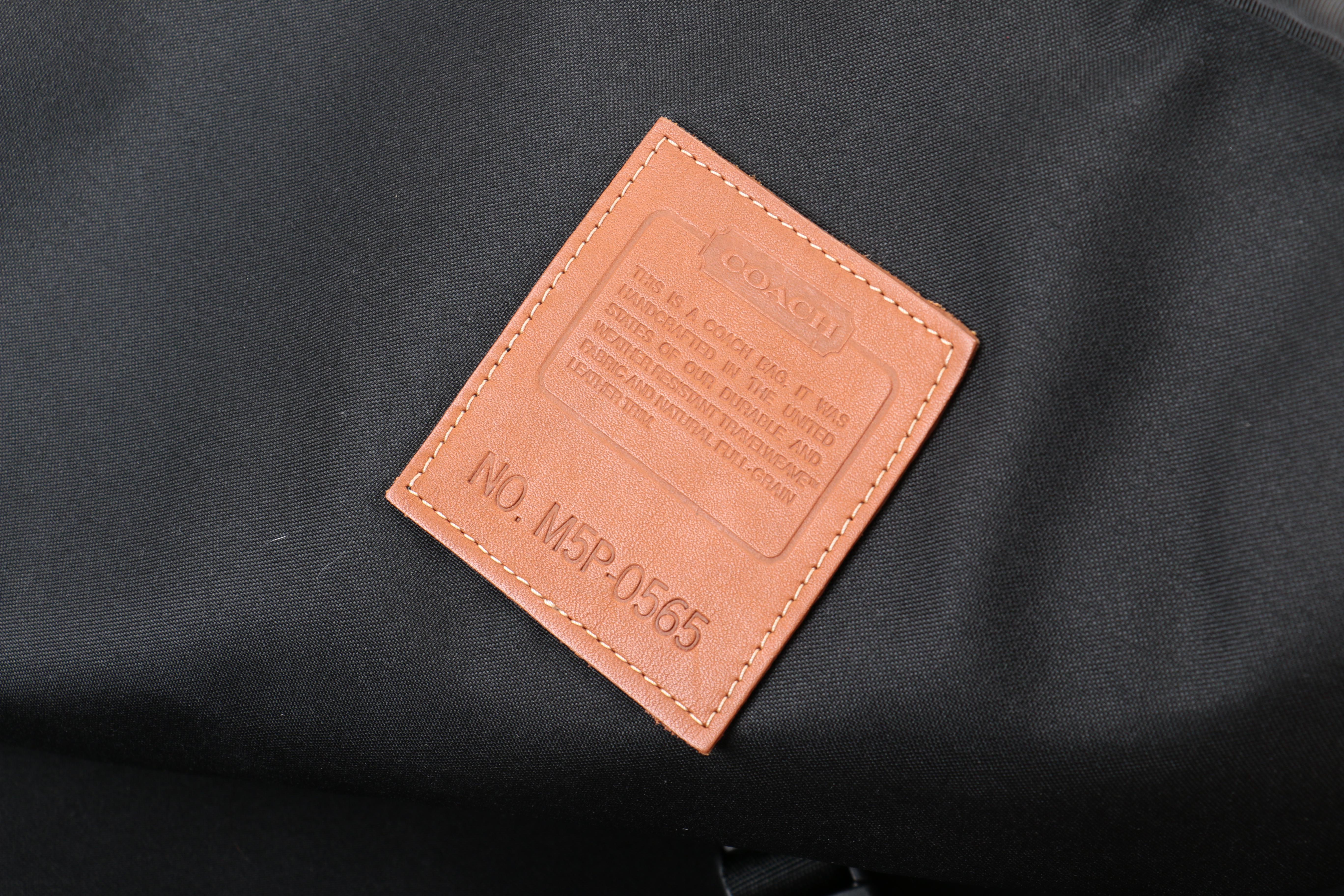 Vintage Coach Weekender Bag