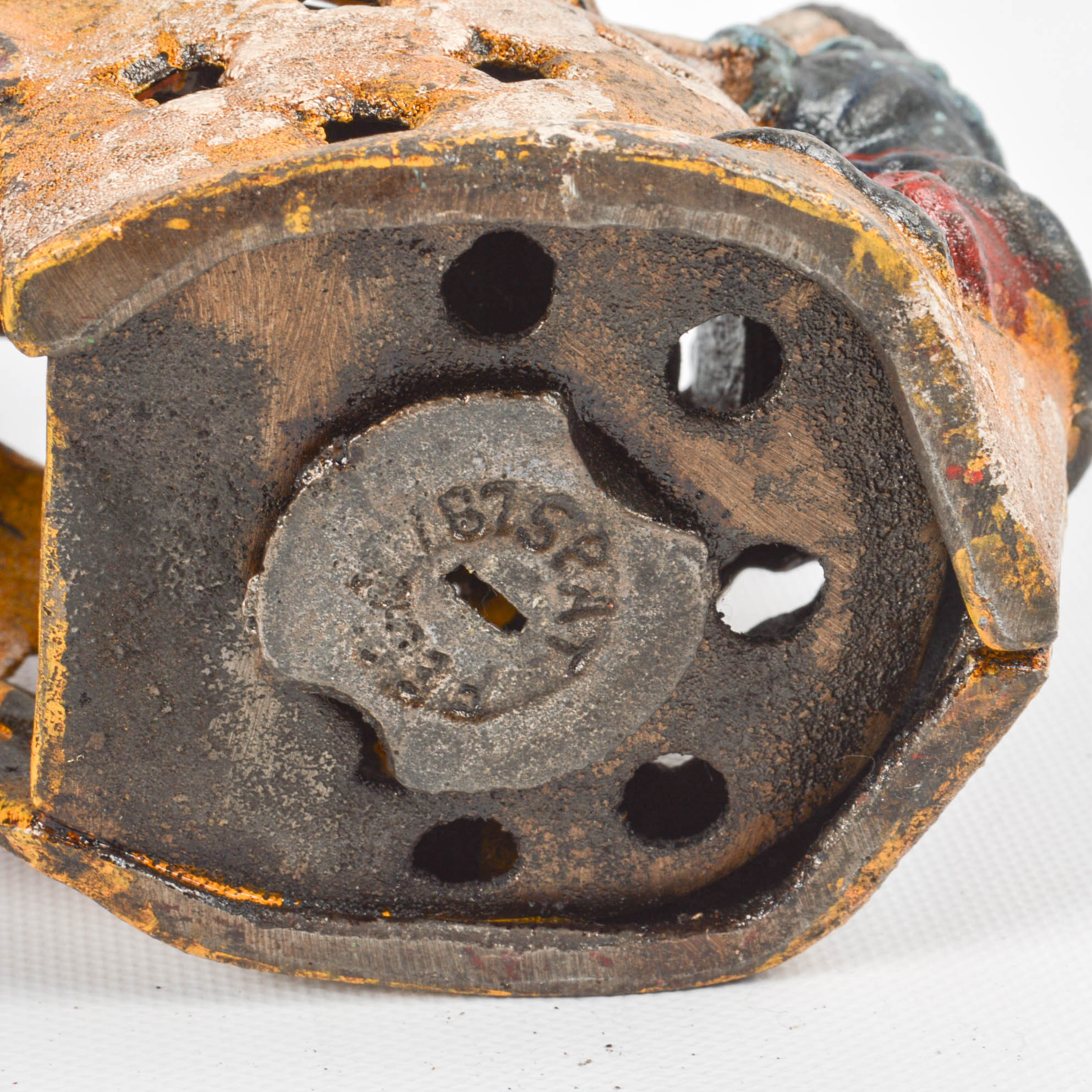 Vintage Mechanical Bank With Fire Truck