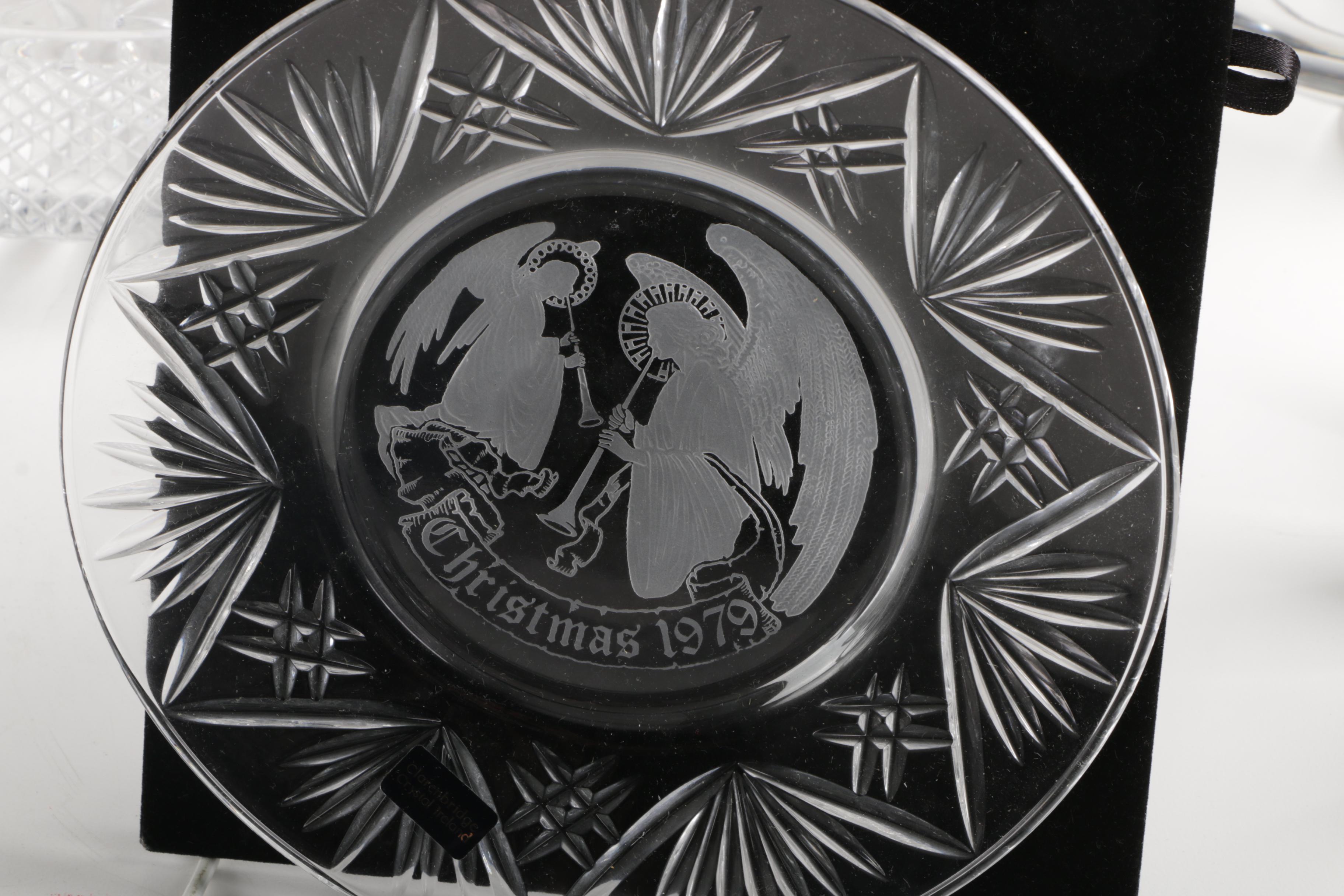 Mixed Crystal And Glass Vases