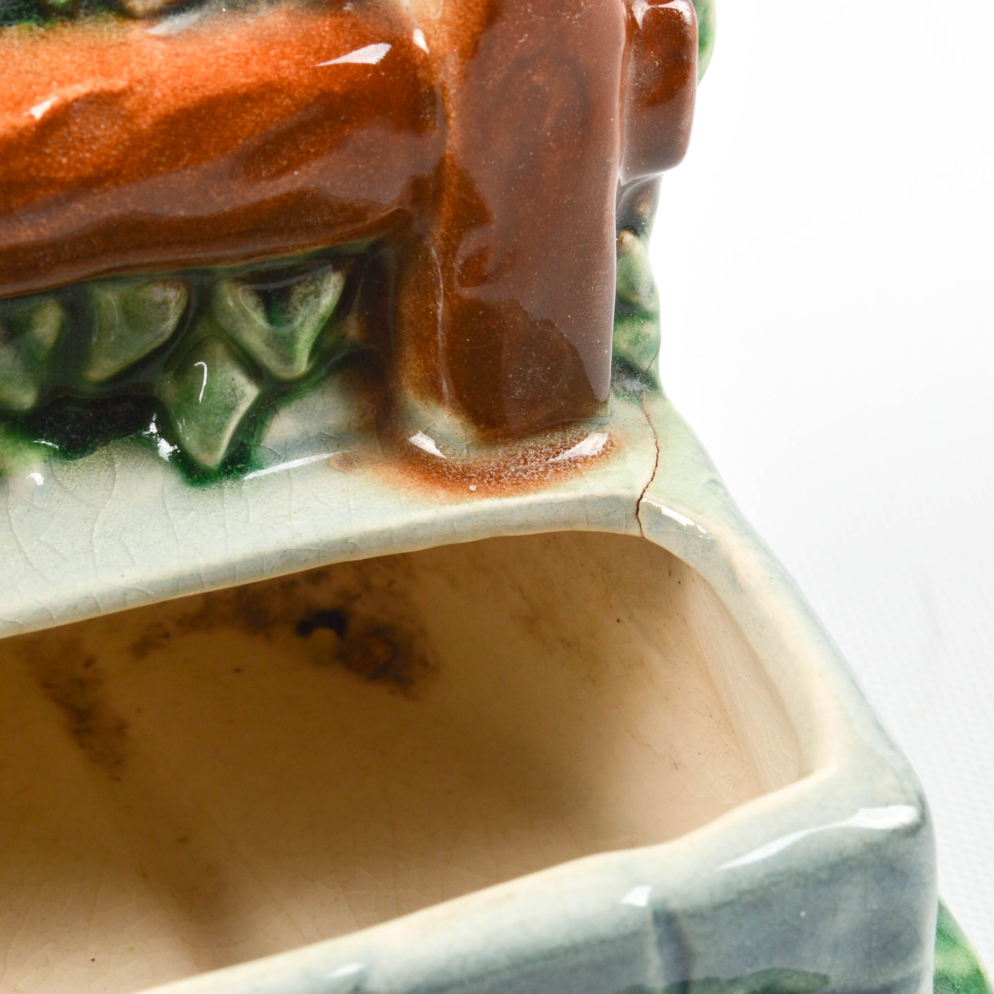 Vintage Mid-Century Horse-Themed Planter