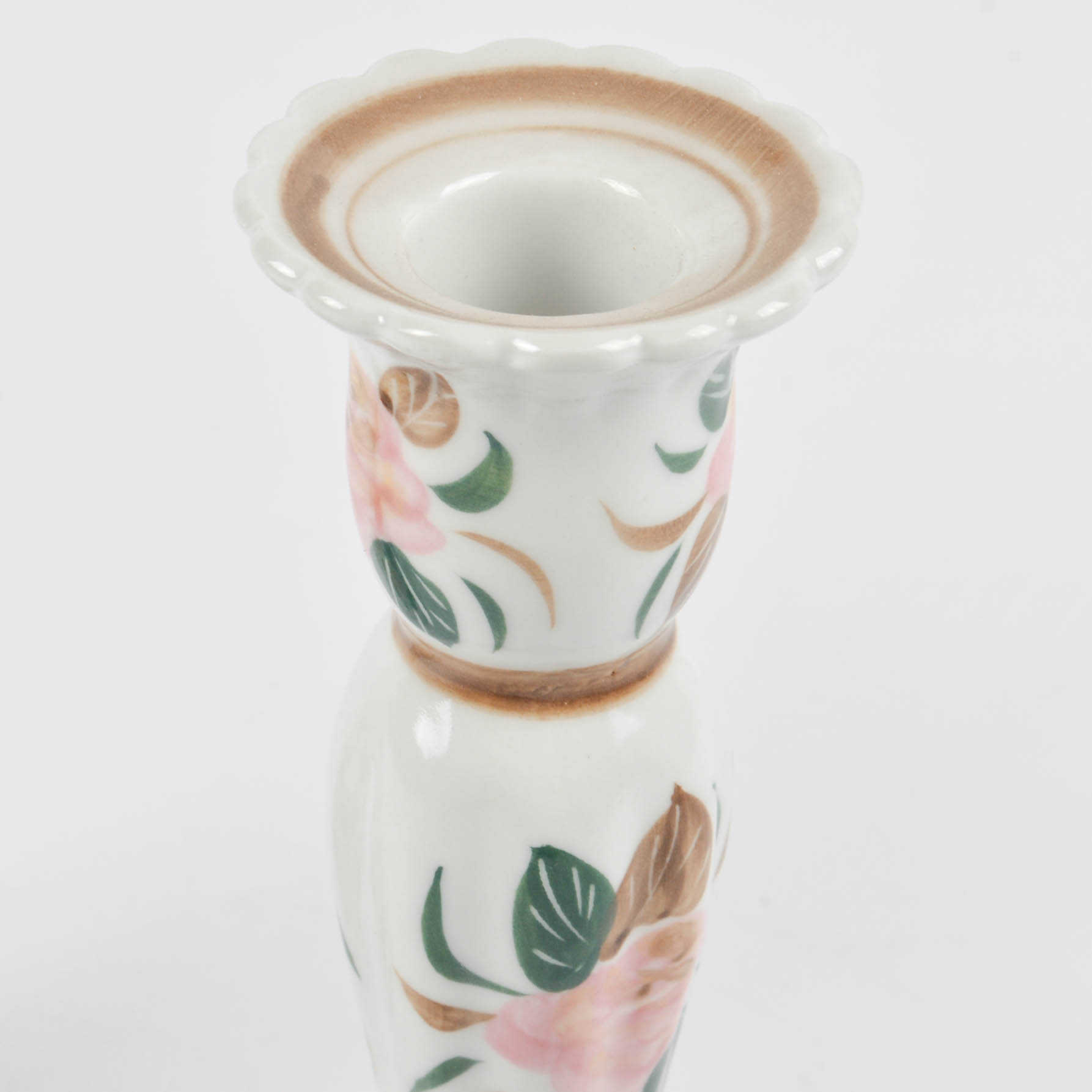 Handcrafted Lotus Bud Vases and Candlesticks