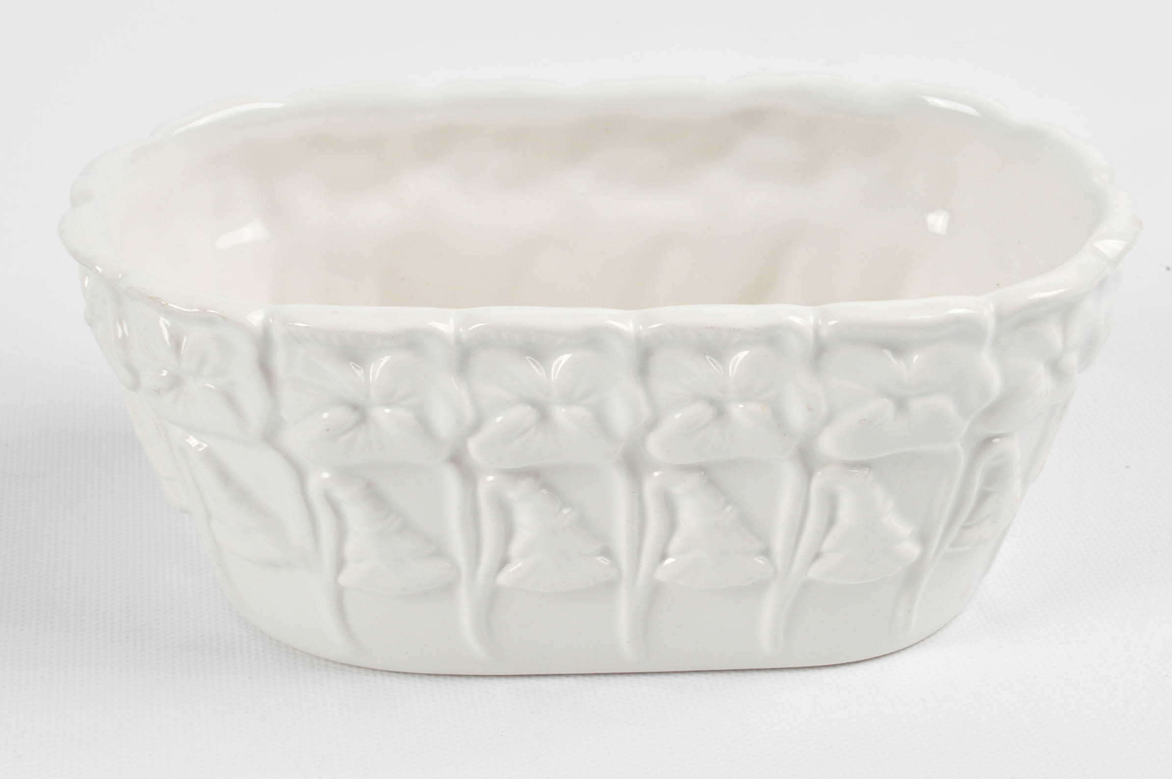 Chinese Cloisonné Eggs With Blue and White Miniature Tea Set