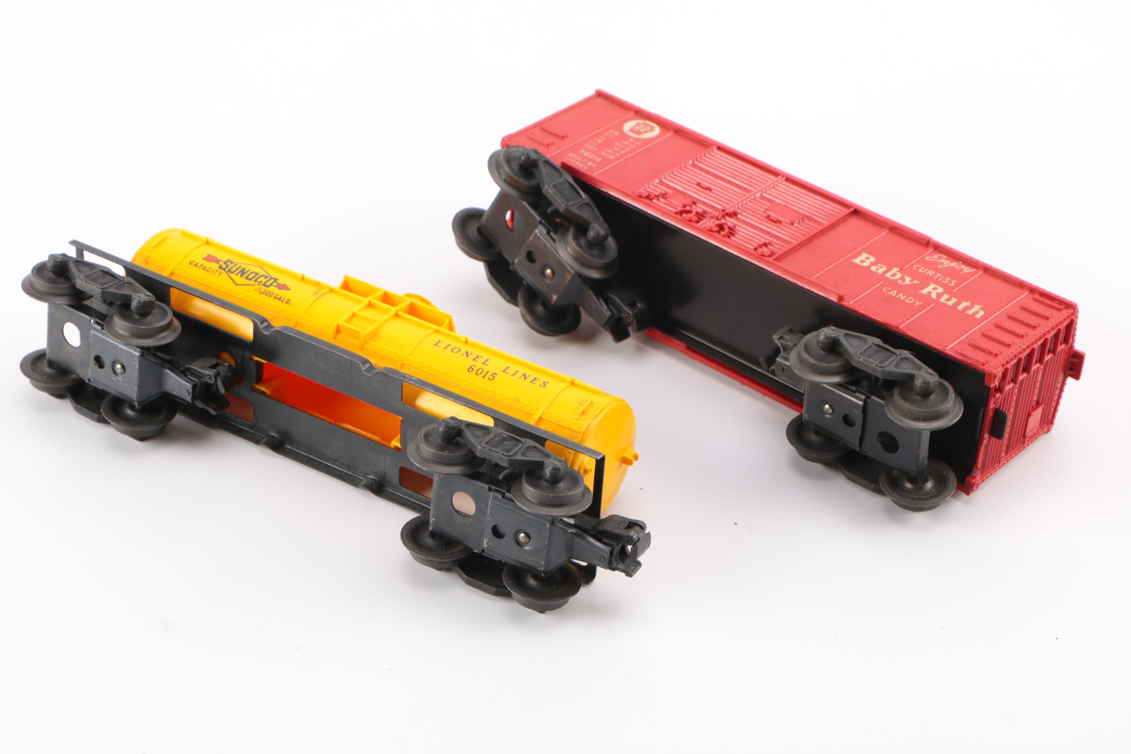 Assortment of Lionel Train Cars