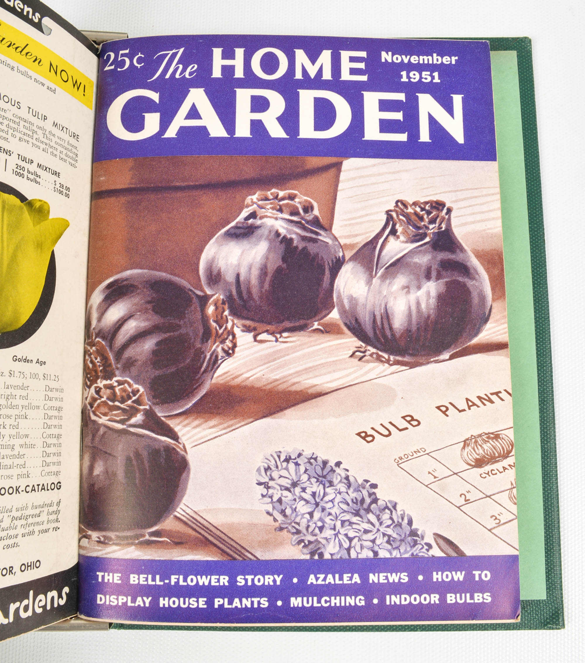 Bound Issues Of "The Home Garden" Magazine