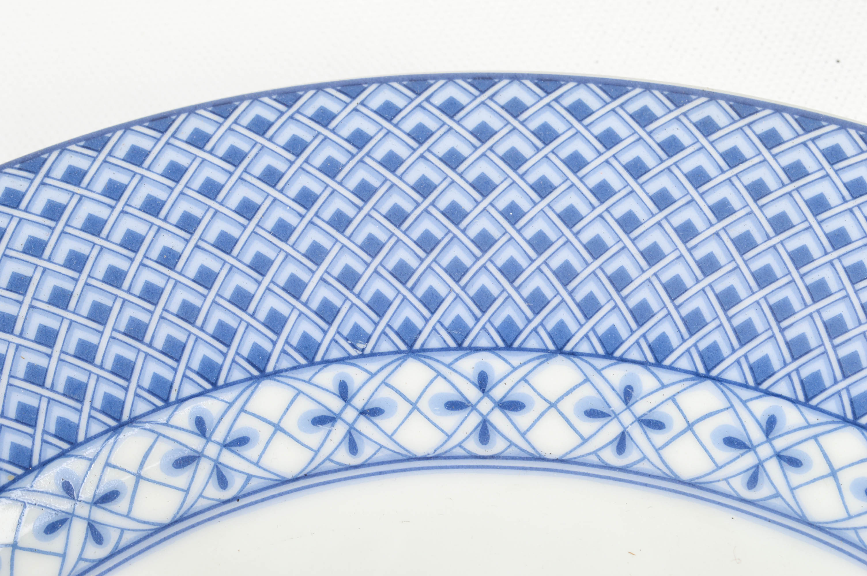 Blue and White Tableware Grouping Including Andrea by Sadek