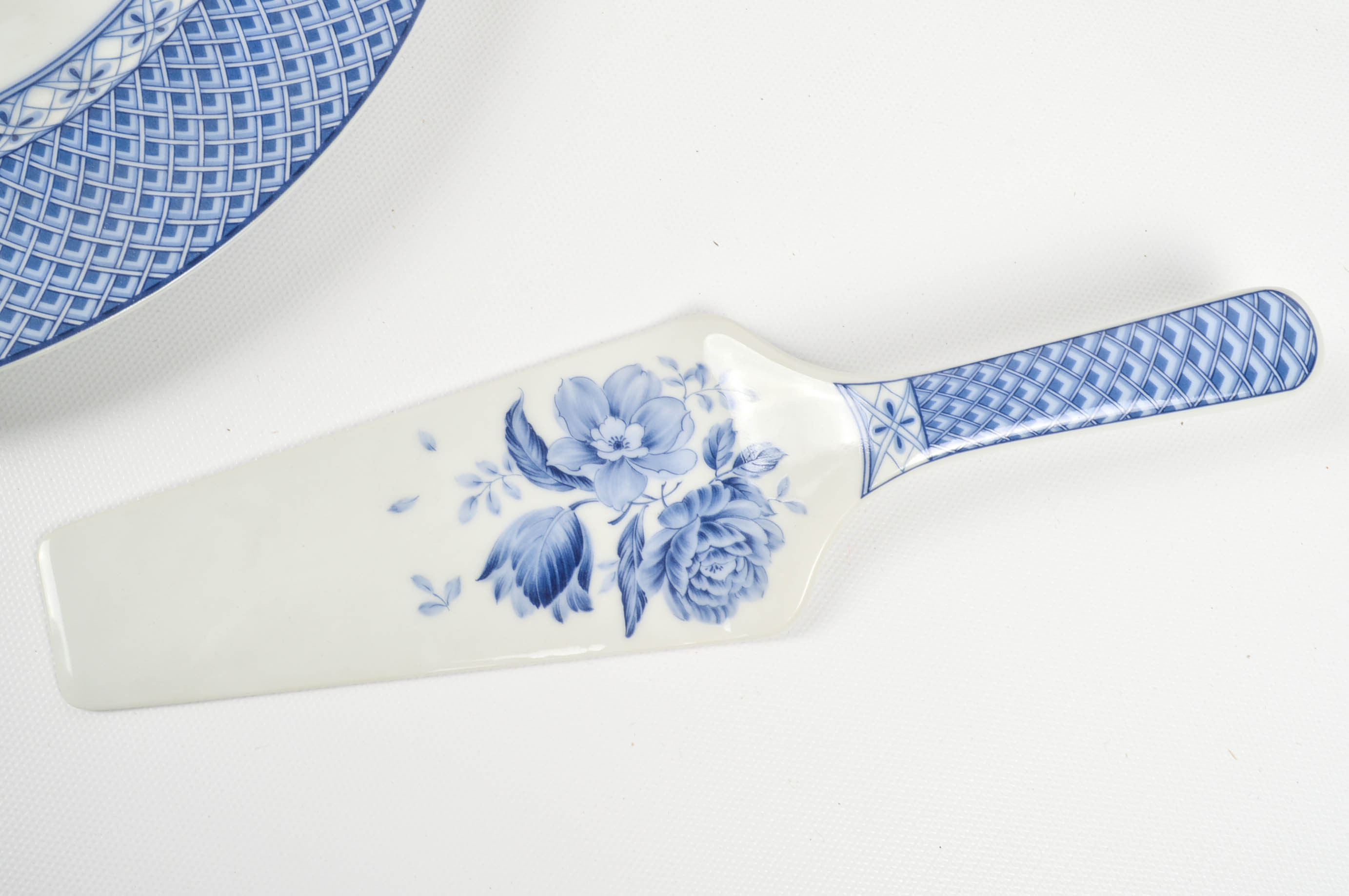 Blue and White Tableware Grouping Including Andrea by Sadek