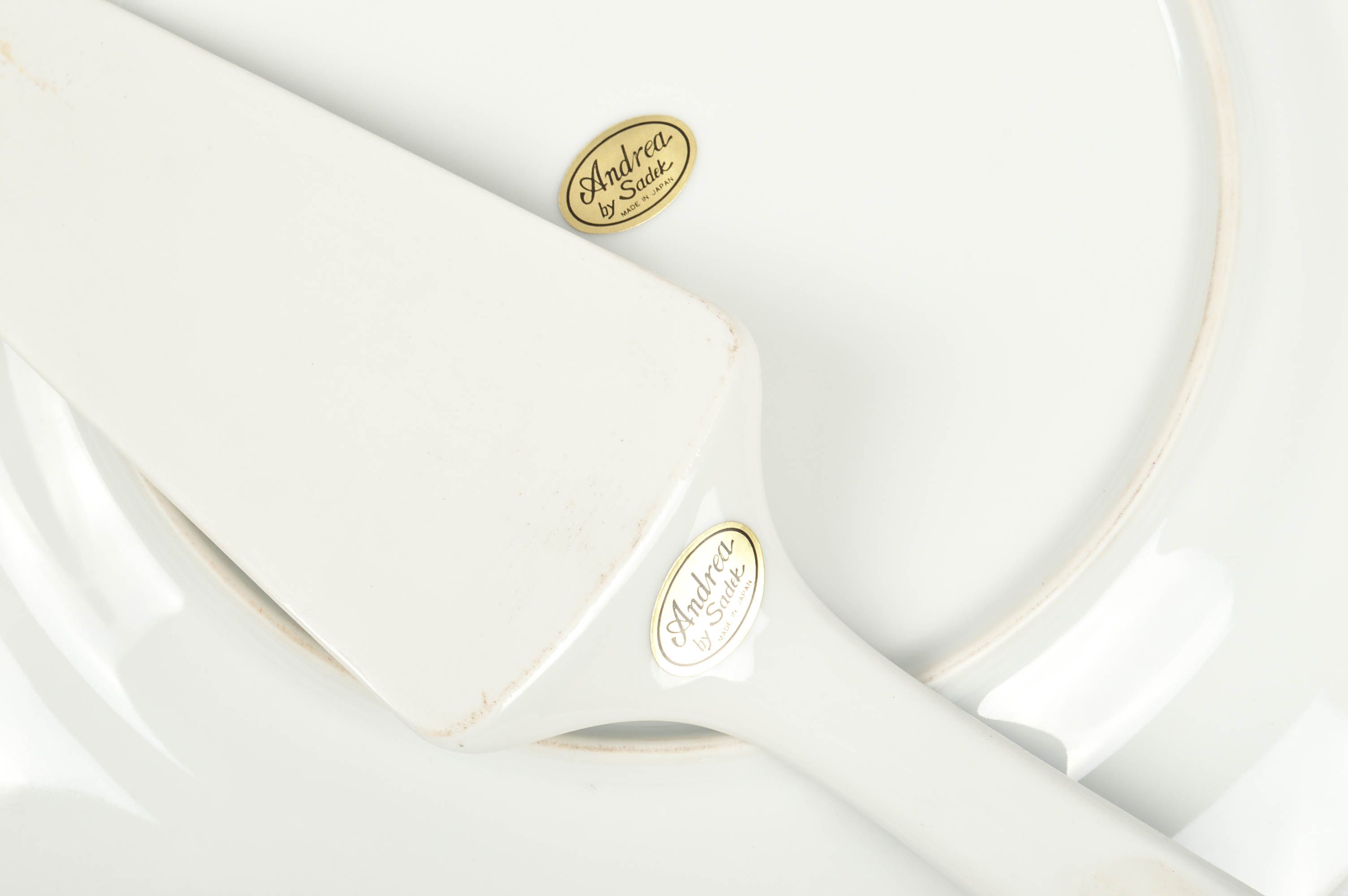 Blue and White Tableware Grouping Including Andrea by Sadek