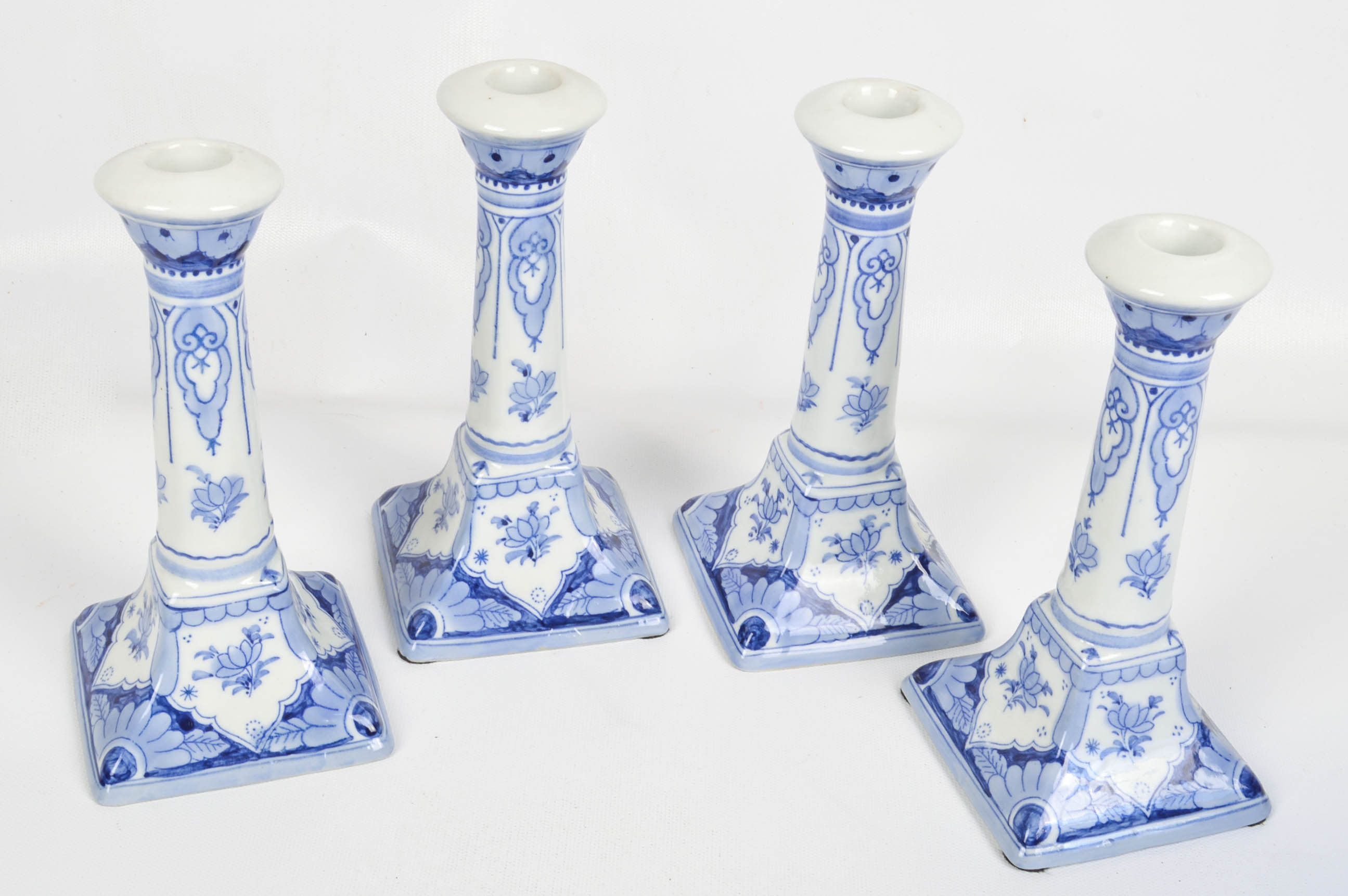 Blue and White Tableware Grouping Including Andrea by Sadek