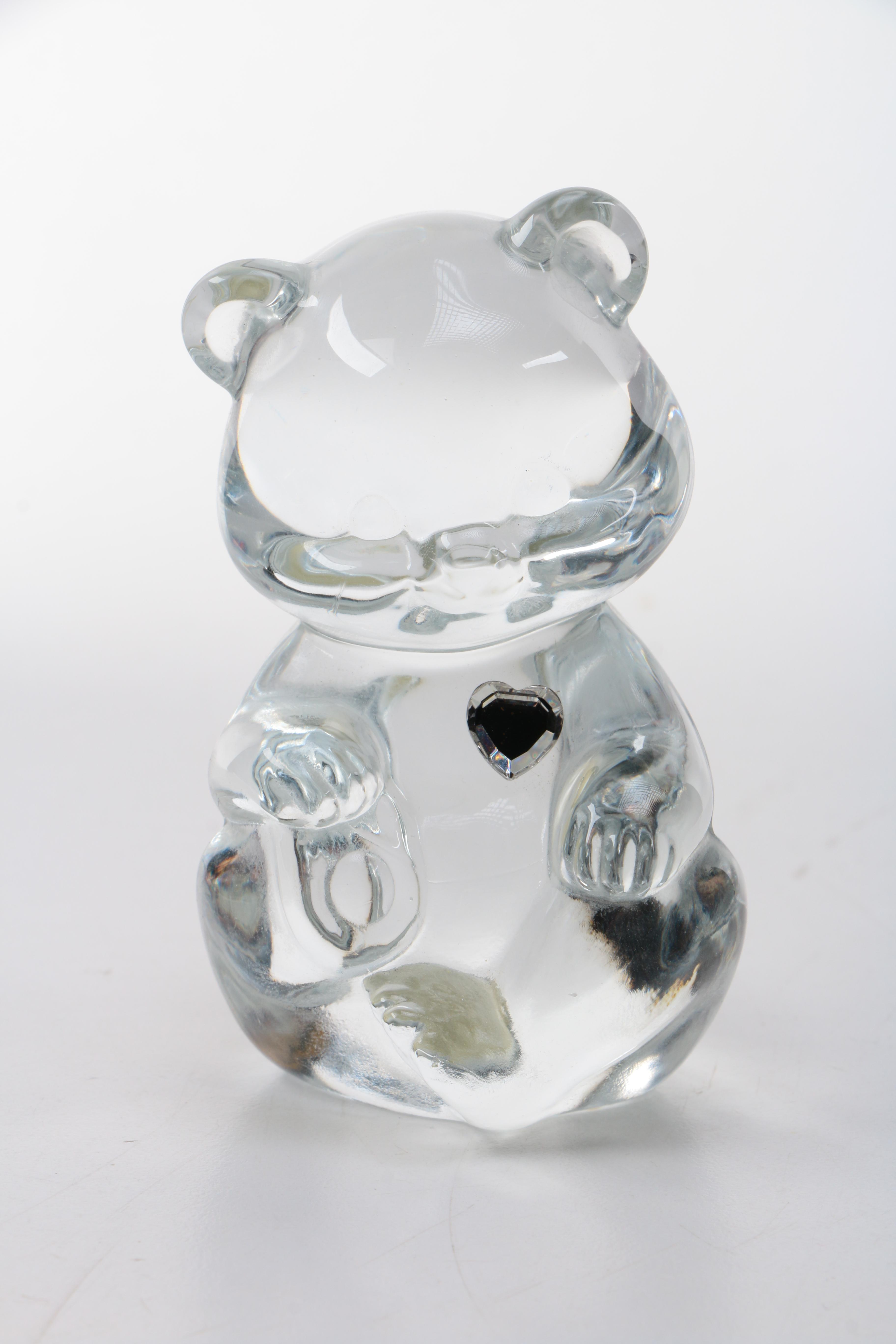 Fenton Glass Bear Figurines