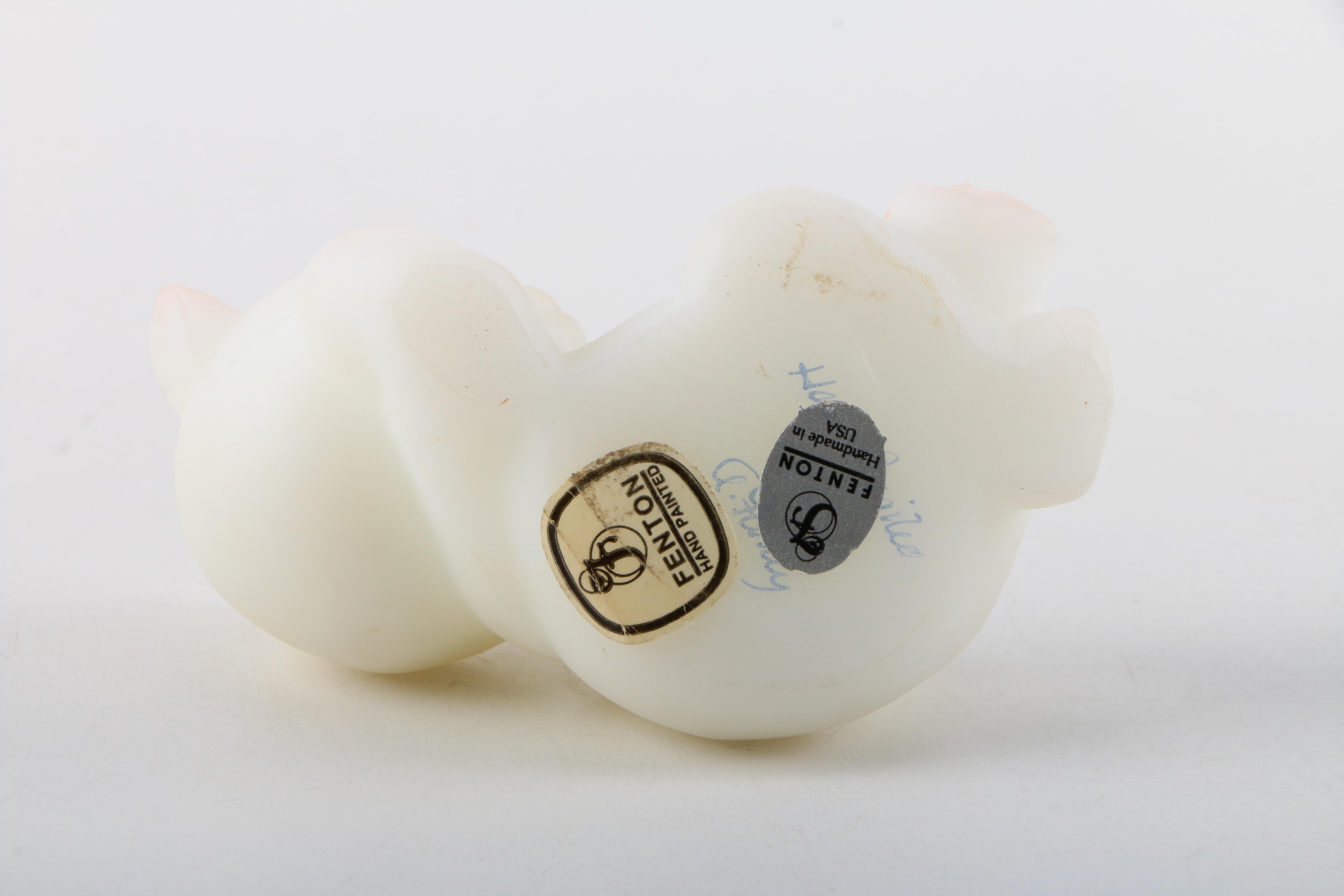 Fenton Glass Bear Figurines